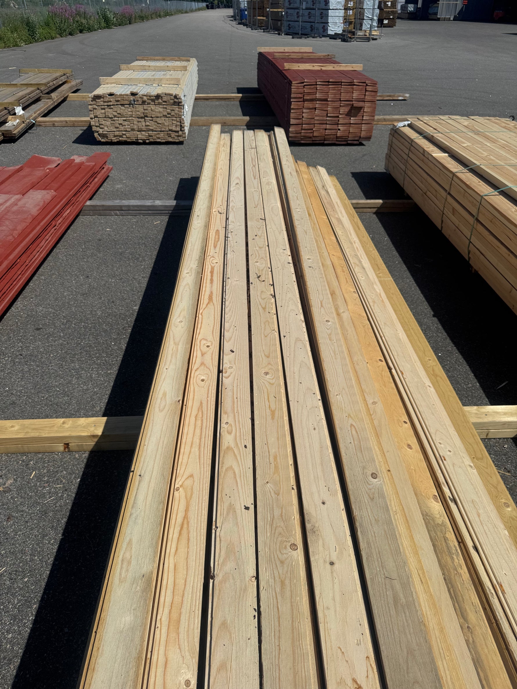 Paket Råspont 20x95 mm, 145 st 4,80 m