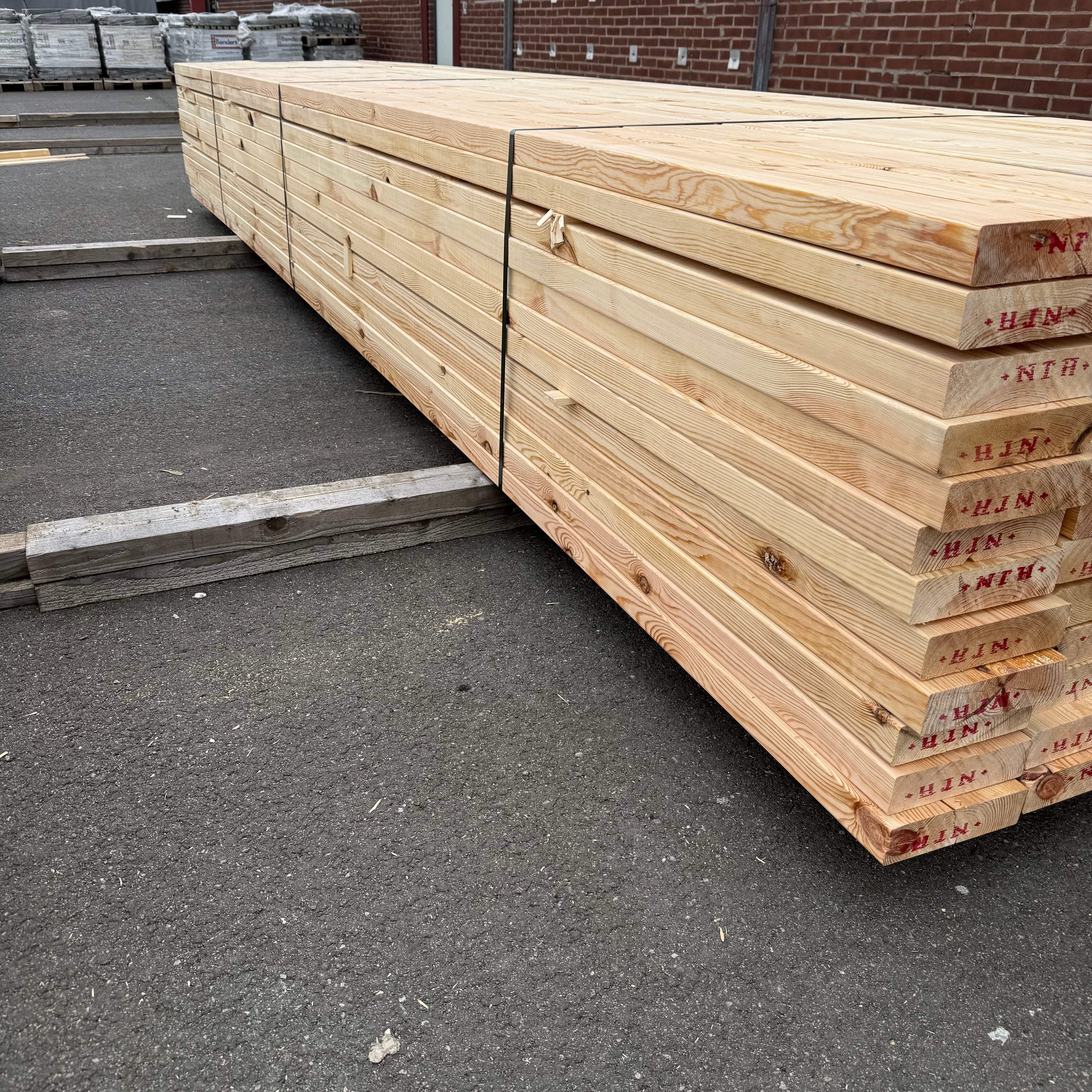 Paket Reglar 45x170mm – 72 st (4,80 m, furu)
