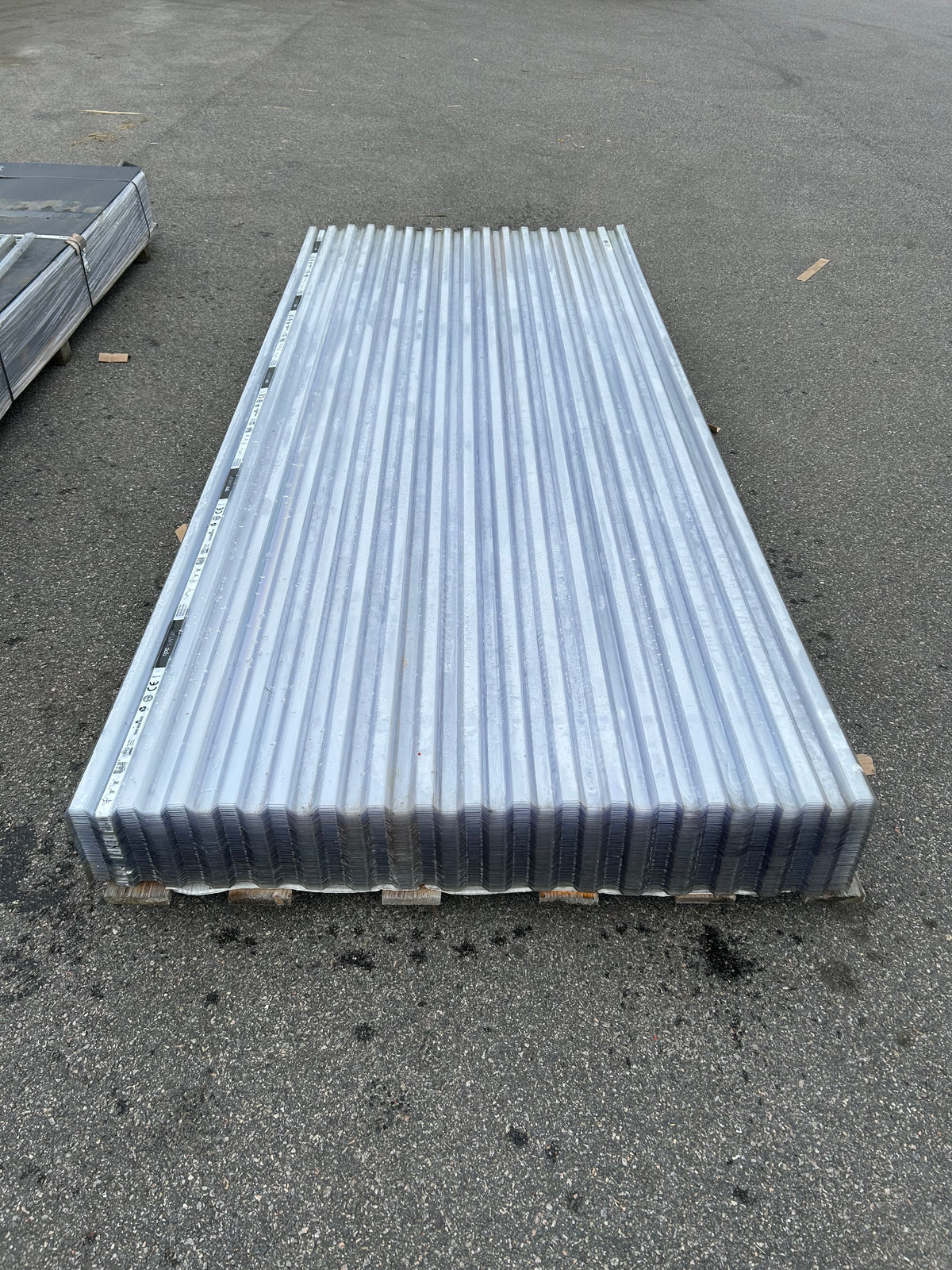 Plasttak GOP Suntuf klar- 0,8mm Trapetsprofil