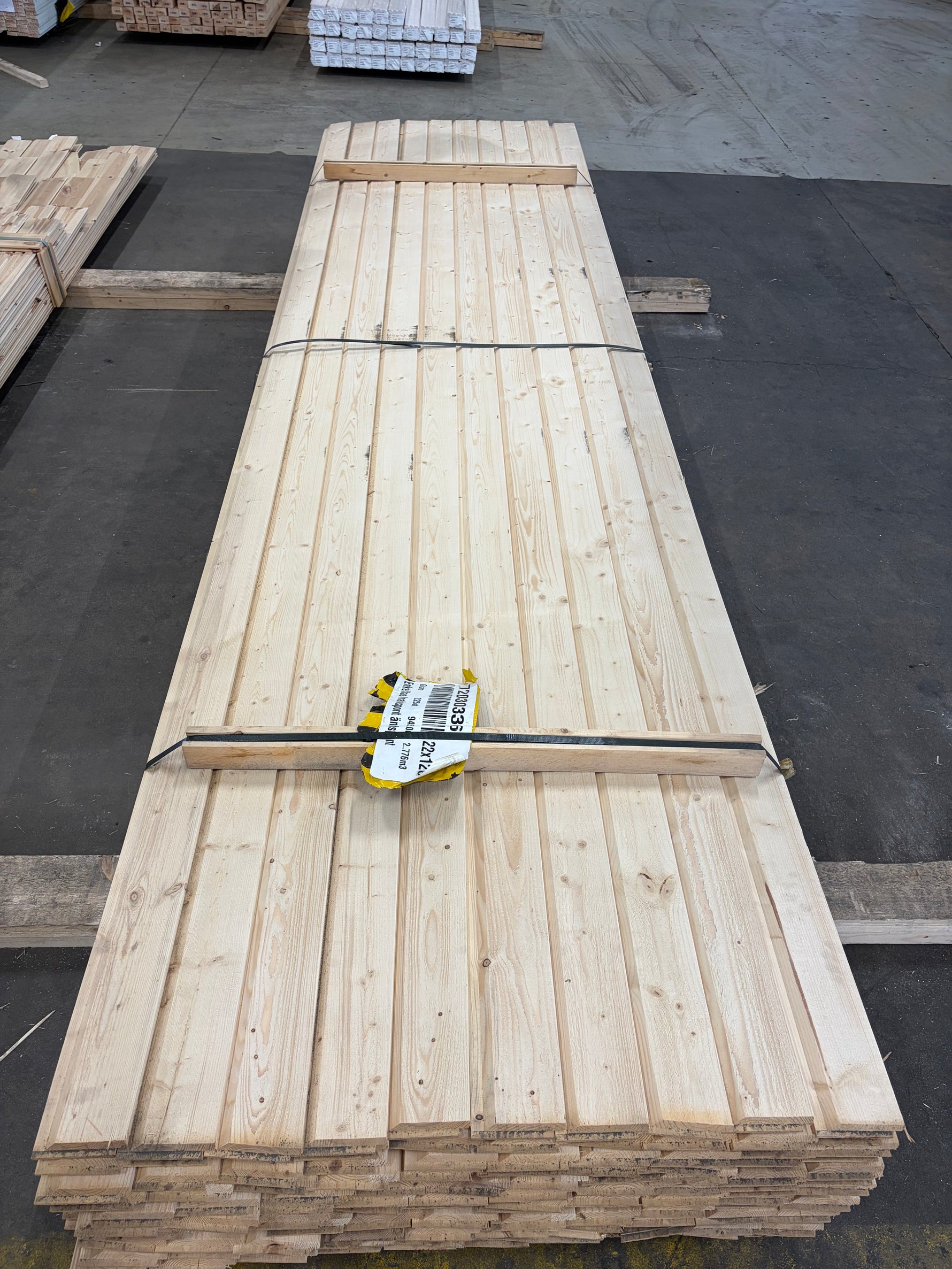 Paket Enkelfas Halvspont Ändspont 22x120mm 4.20m 120st