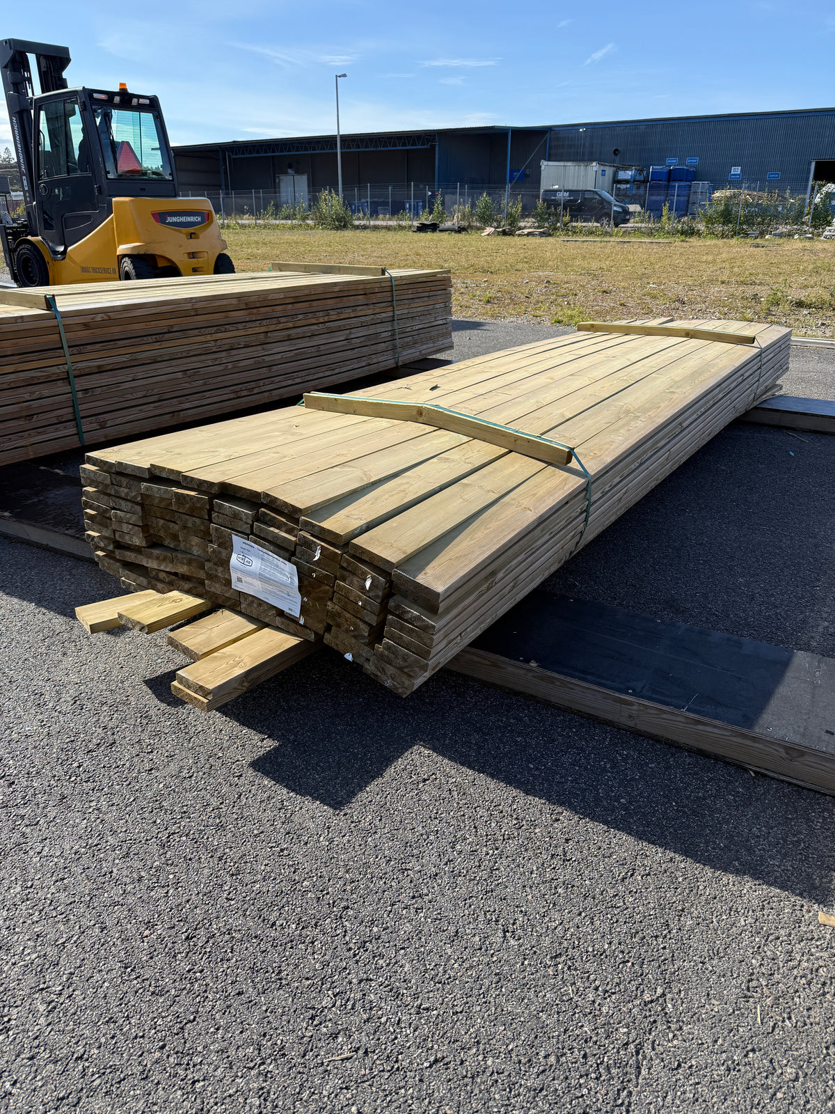 Paket Tryckimpregnerad Trall 28x120mm 4,20m- 97st