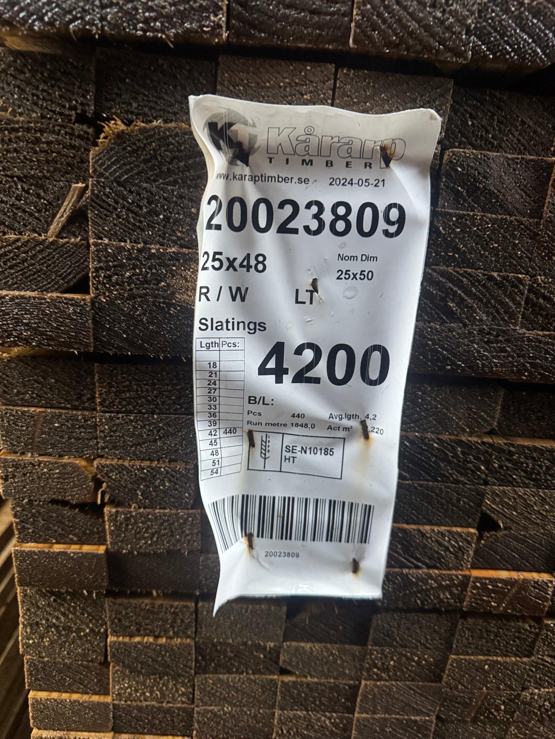 Läkt 25×48 IMPR - Spirec