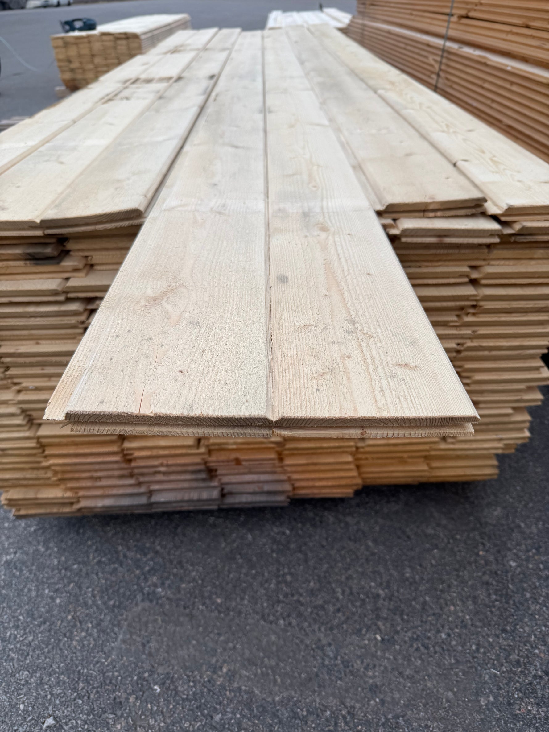 Paket Ytterpanel 22x145mm, 175st 3.60m- Obehandlad