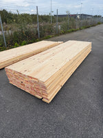Paket Spontade Furu Brädor 27x145mm 3,60m – 112st (Andra Sortering)