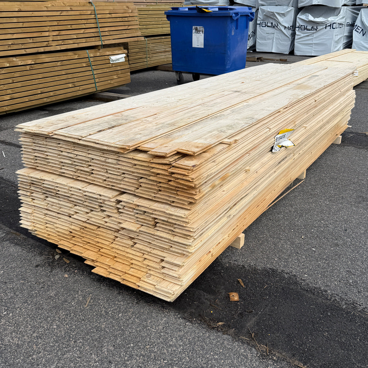 Parti Råspont 17x95mm 3.30m 349st (Mögelskadat)
