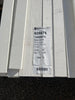 Paket Finsågad Panel Vit 21x70 mm – 4,80 m – 89 st