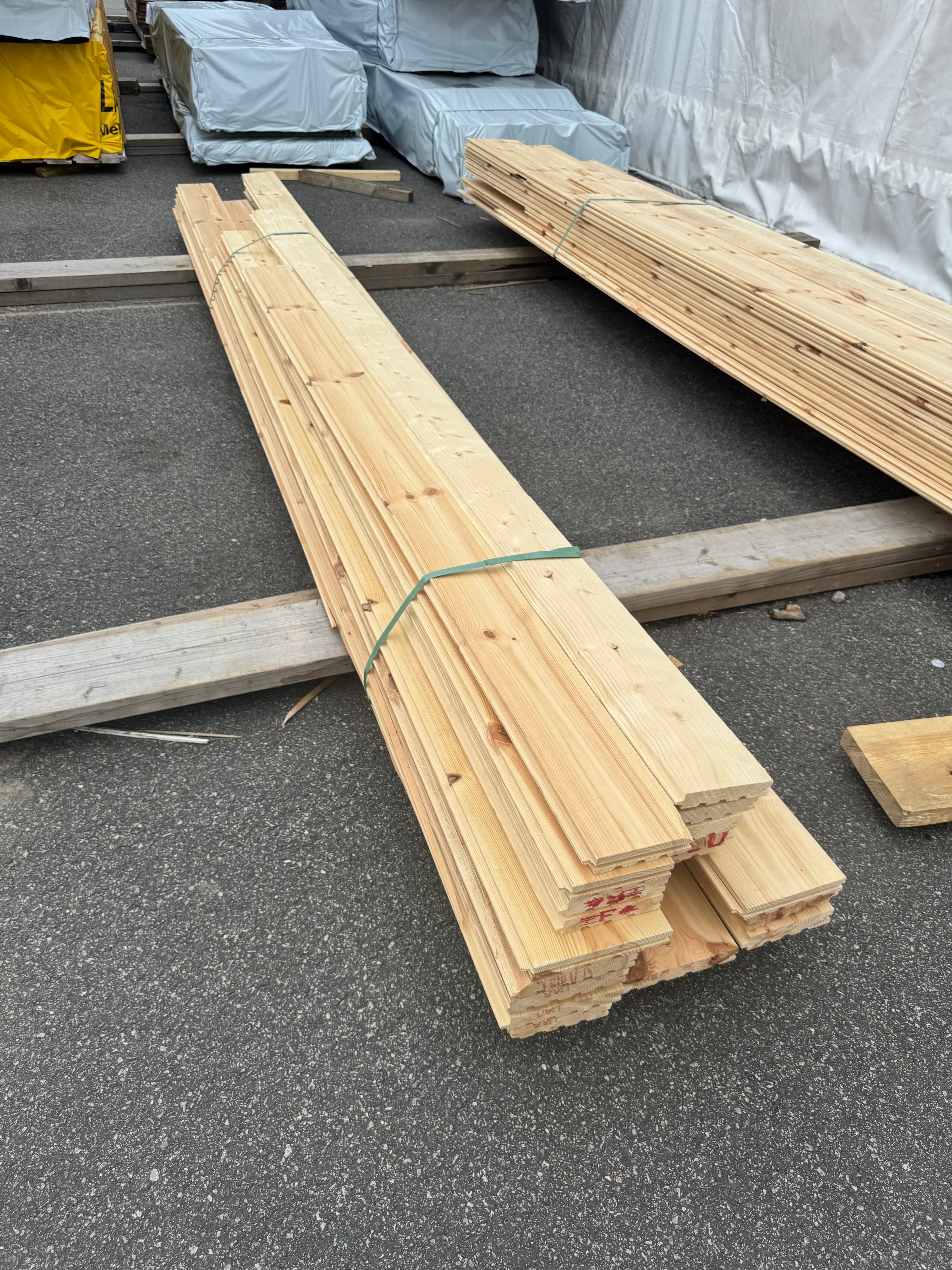 Paket Hyvlat Virke – Blandade Dimensioner