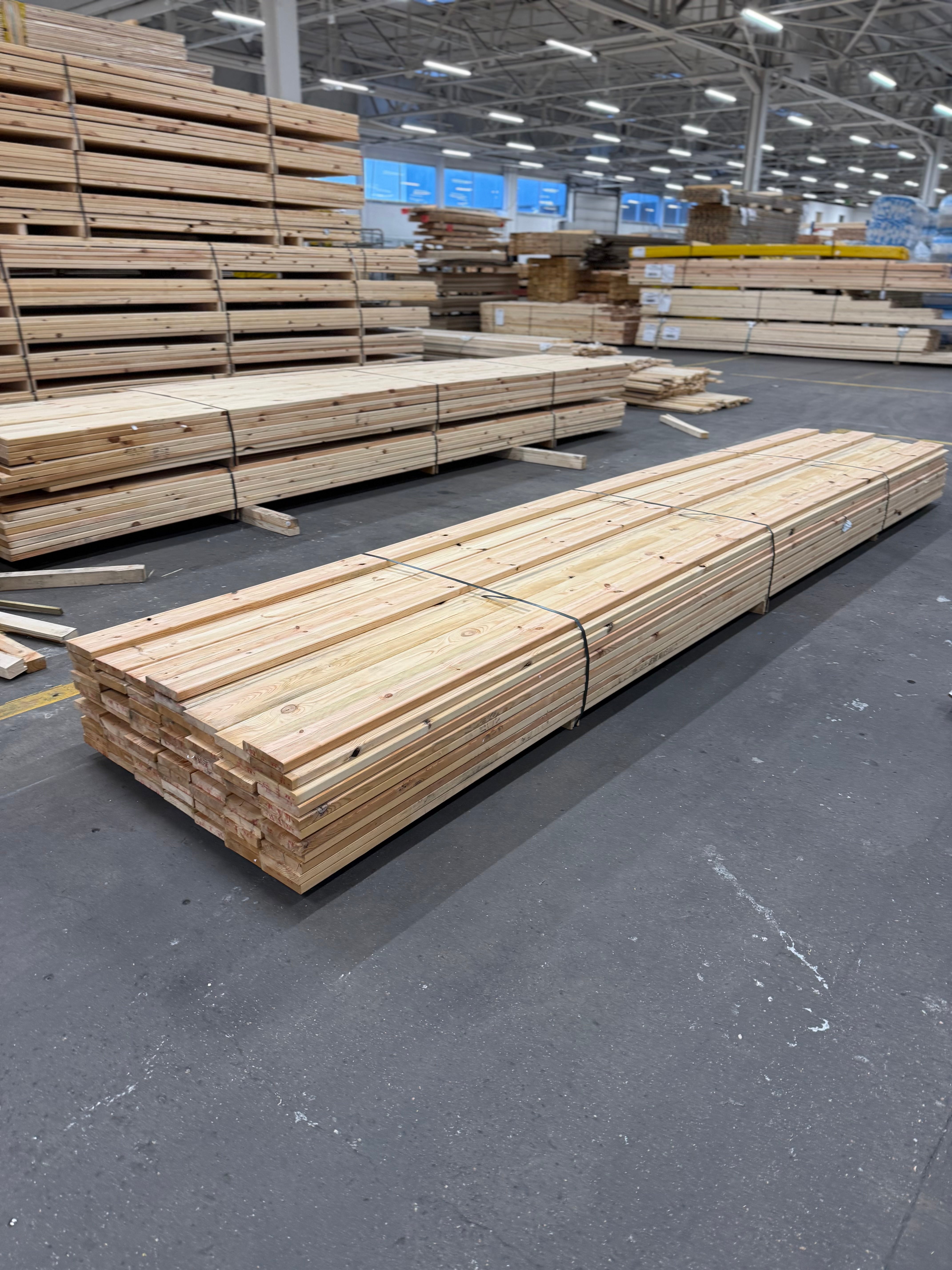 Paket Rillade Brädor 27x145mm 5.10- 73st (Furu) B- sortering