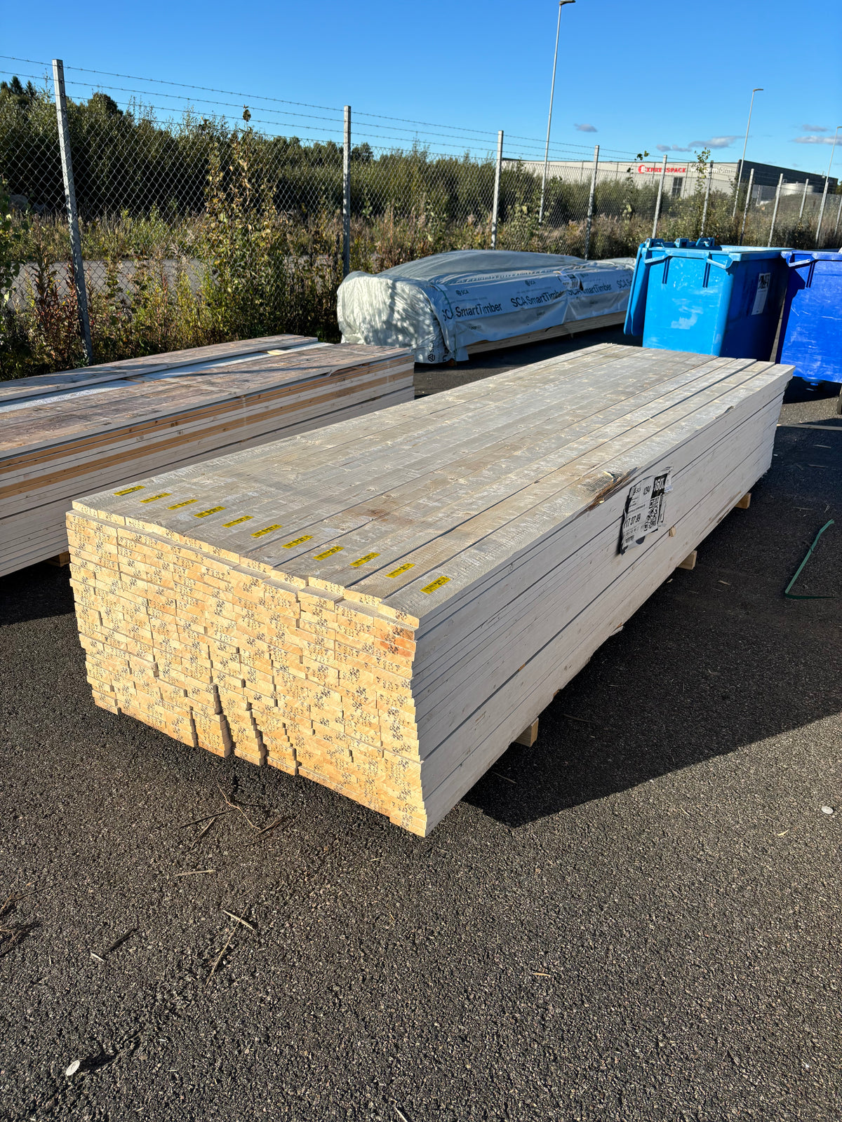 Paket Finsågade Brädor 22x95mm 3,60m 286st Mellanstrukna