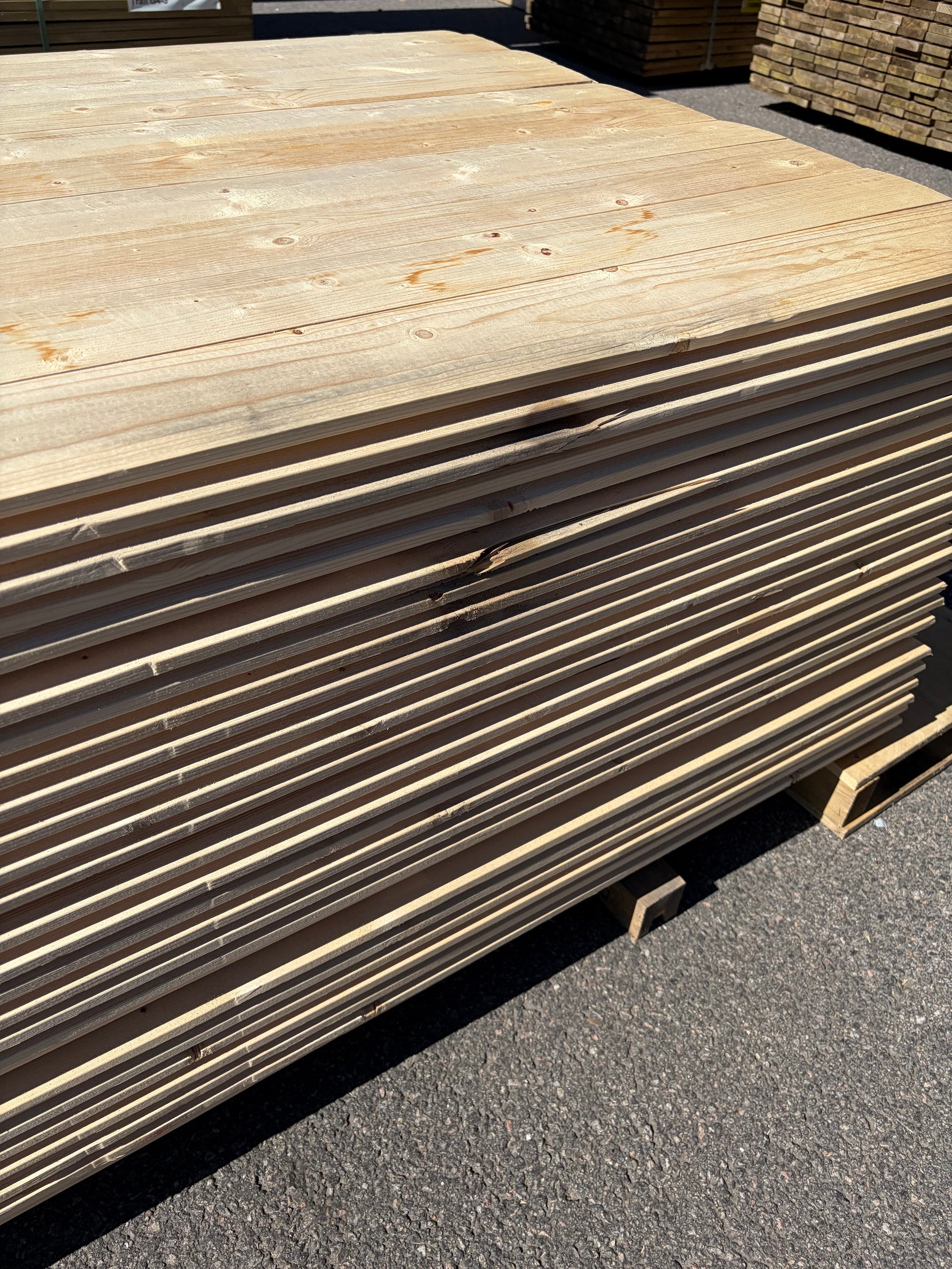 Paket Enkelfas Fals Ändspont 22x120mm, 260st 3.6m
