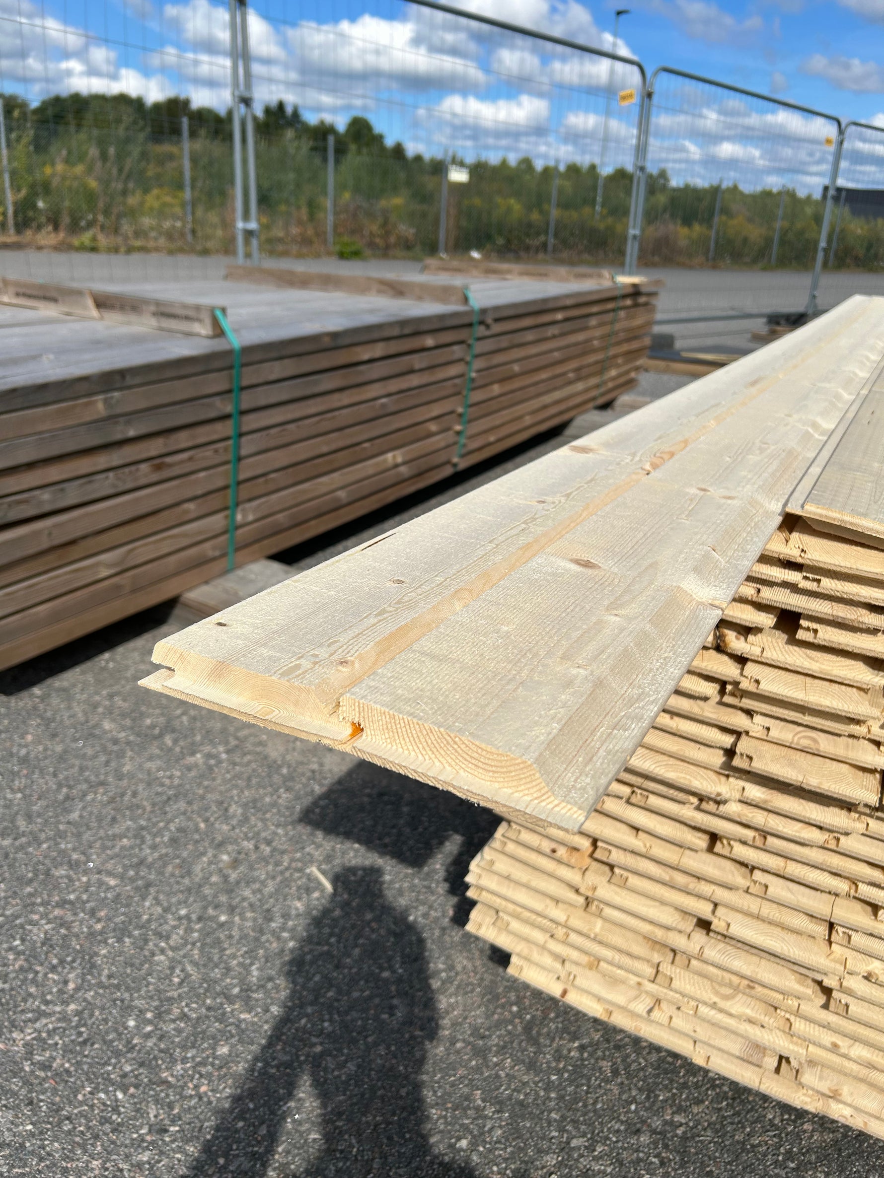 Paket Enkelfasspont 22x120mm 4,20m 225st Obehandlad Gran