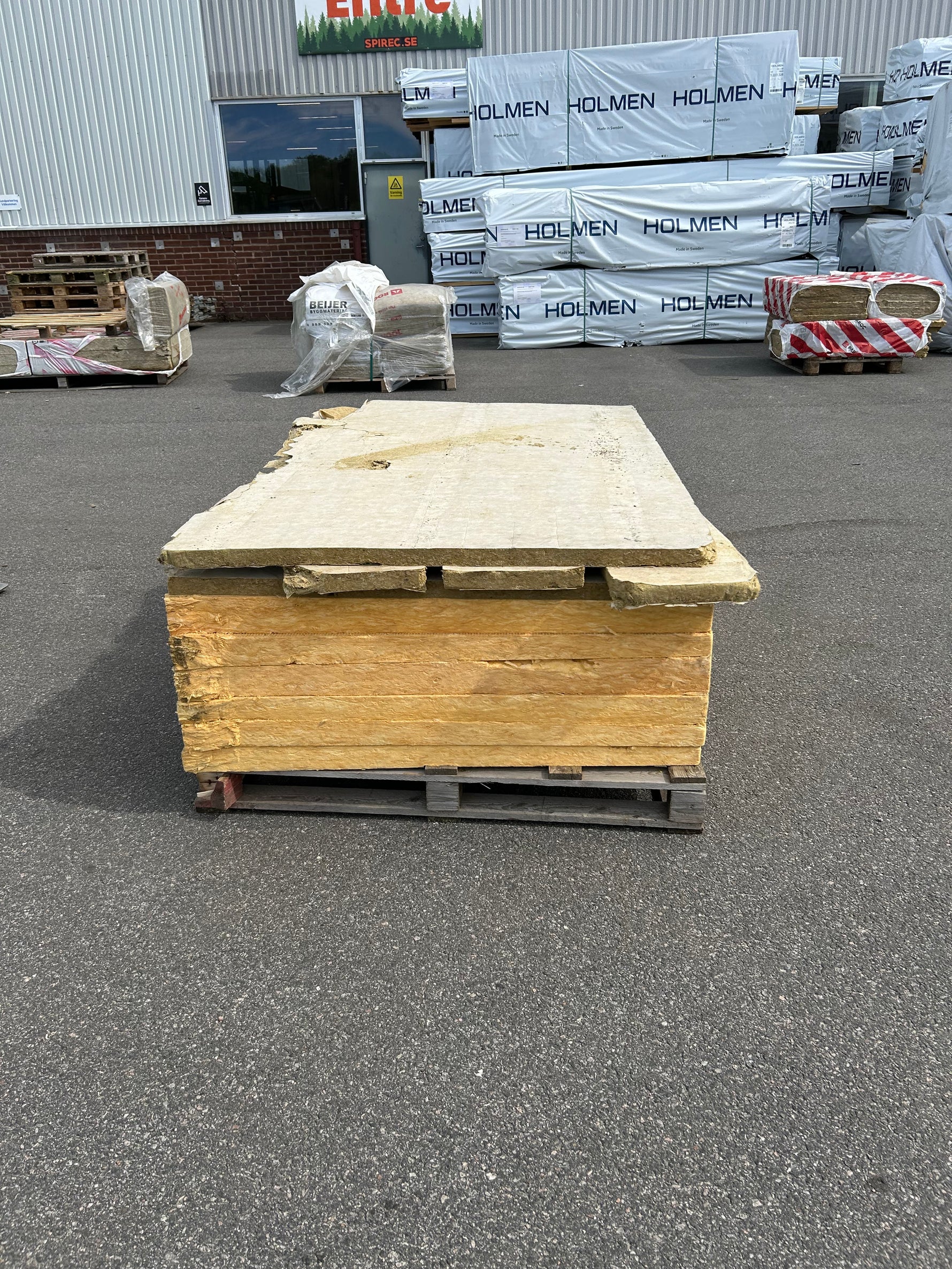 Parti Isolering 900x1200mm- 12,96kvm (70&95mm)