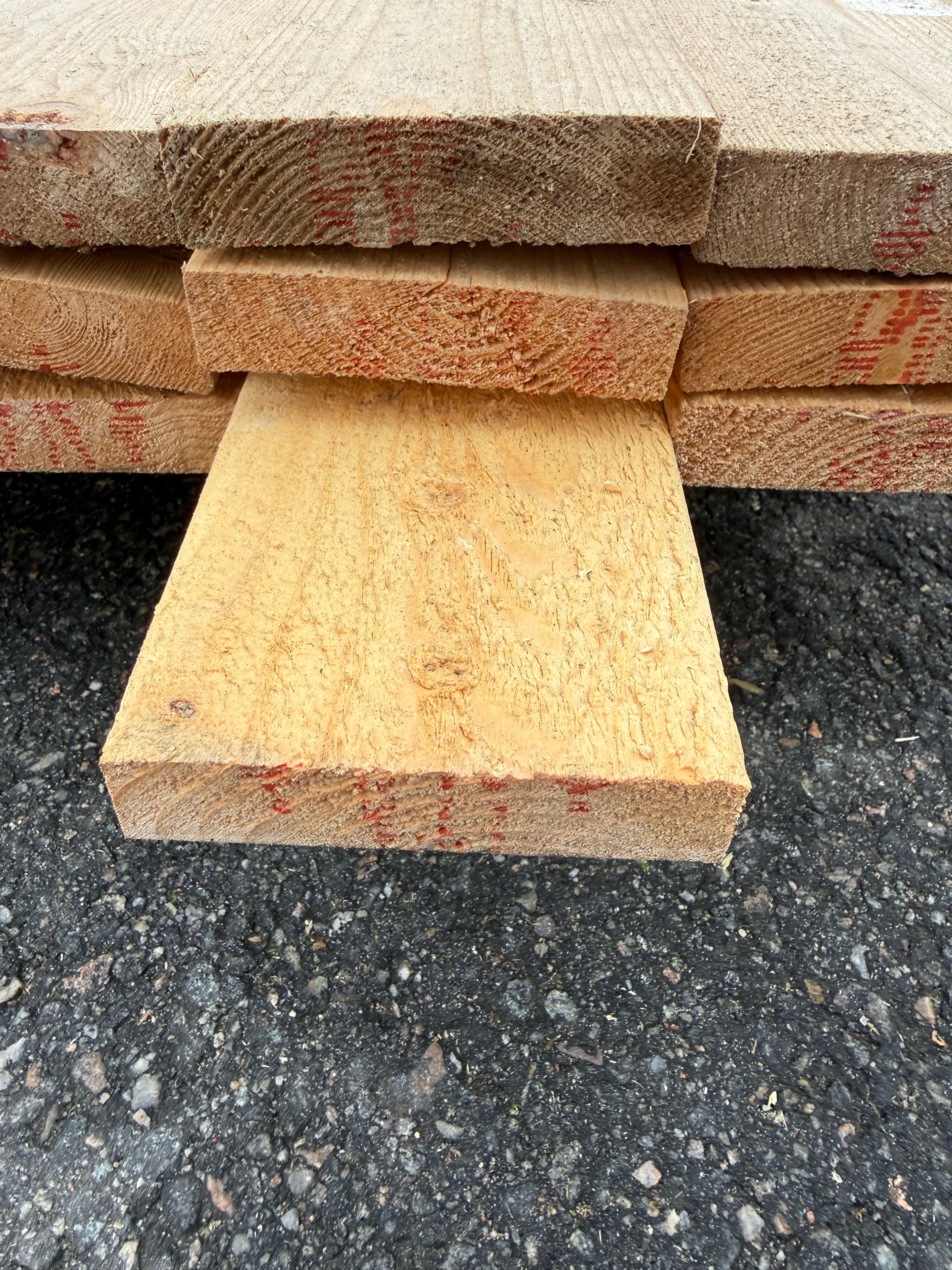 Paket Brädor 21x95mm – 30 st (4,80 m, Obehandlad Gran)