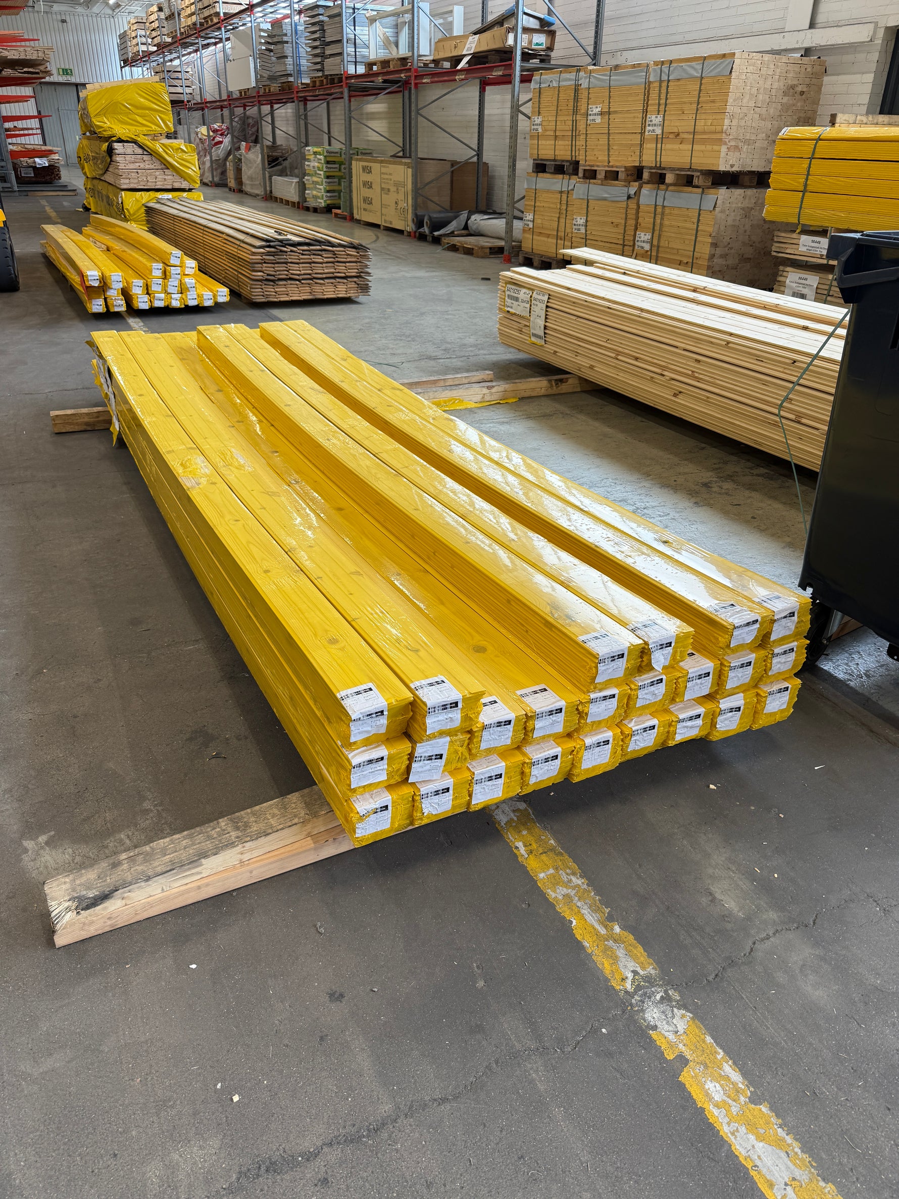 Paket Herrgårdspanel 13x120mm Furu, 80,10kvm 3,58–3,88m (Sekunda)