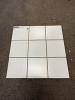 Kakel Plattor-  Vit Matt, 10x10 - Spirec