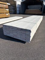 Paket Finsågad ytterpanel 22×145 mm 4,50 m – Vit Grundmålad, 126 st