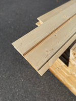 Paket Ytterpanel 22x120mm 197st 5.10m Obehandlad