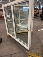 Fönster 158x148 cm – 3-glas, vitt inåtgående