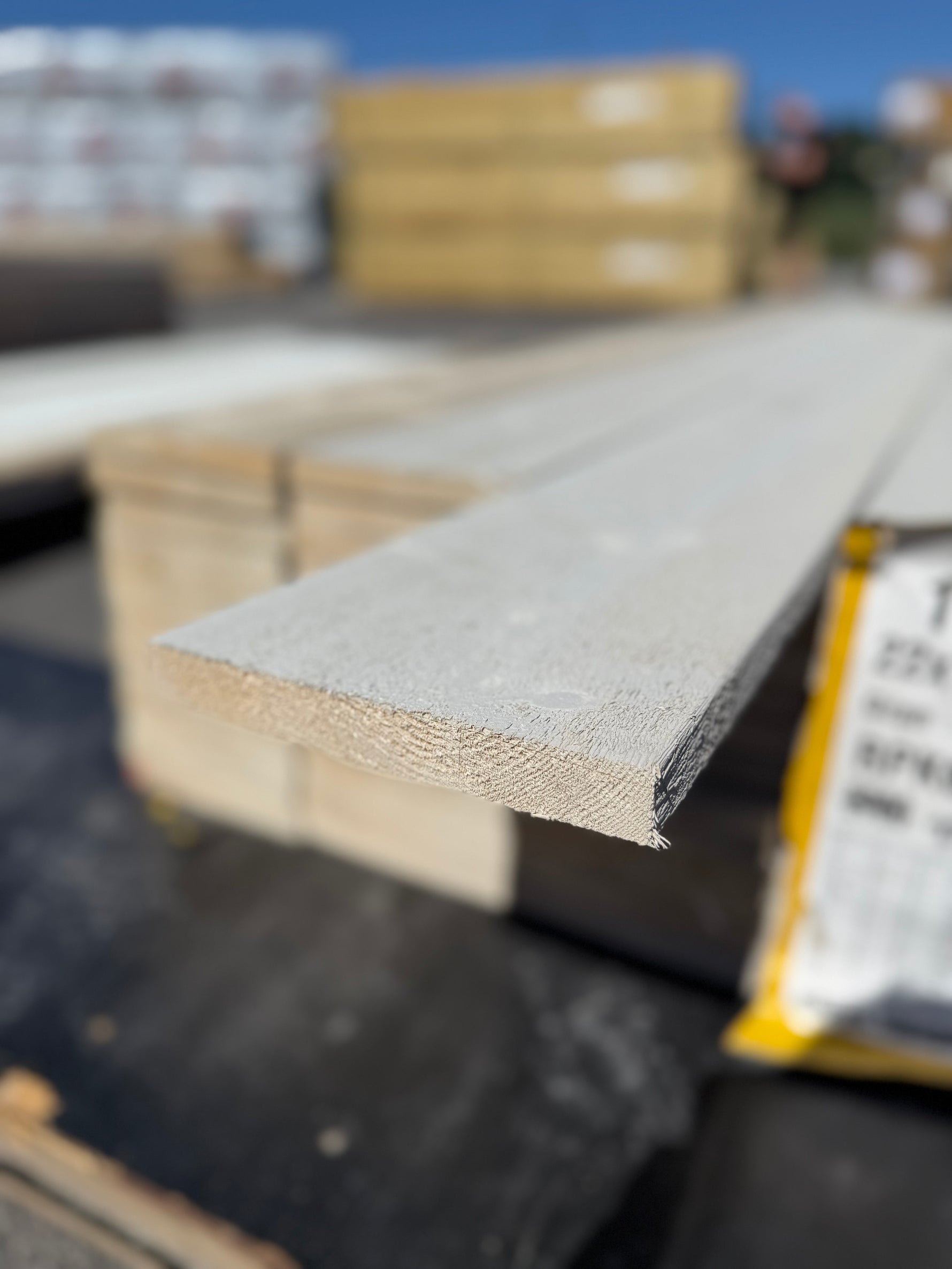 Paket Finsågade Brädor 22x170mm, 78st 2.50m Grundmålad