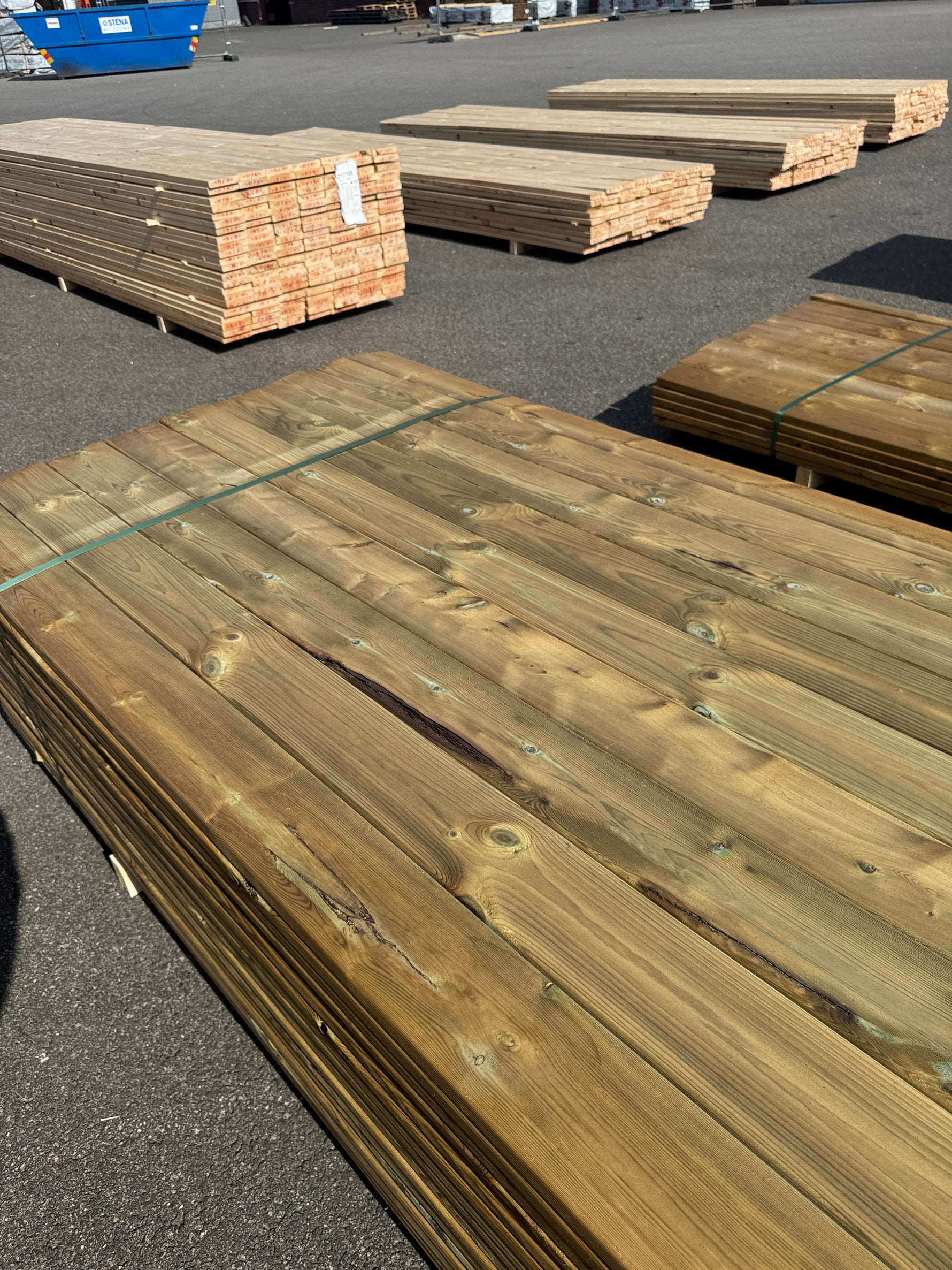Paket Slät Trall 28x120 – 144st – 4.80 m – NTR AB – ANDRASORTERING