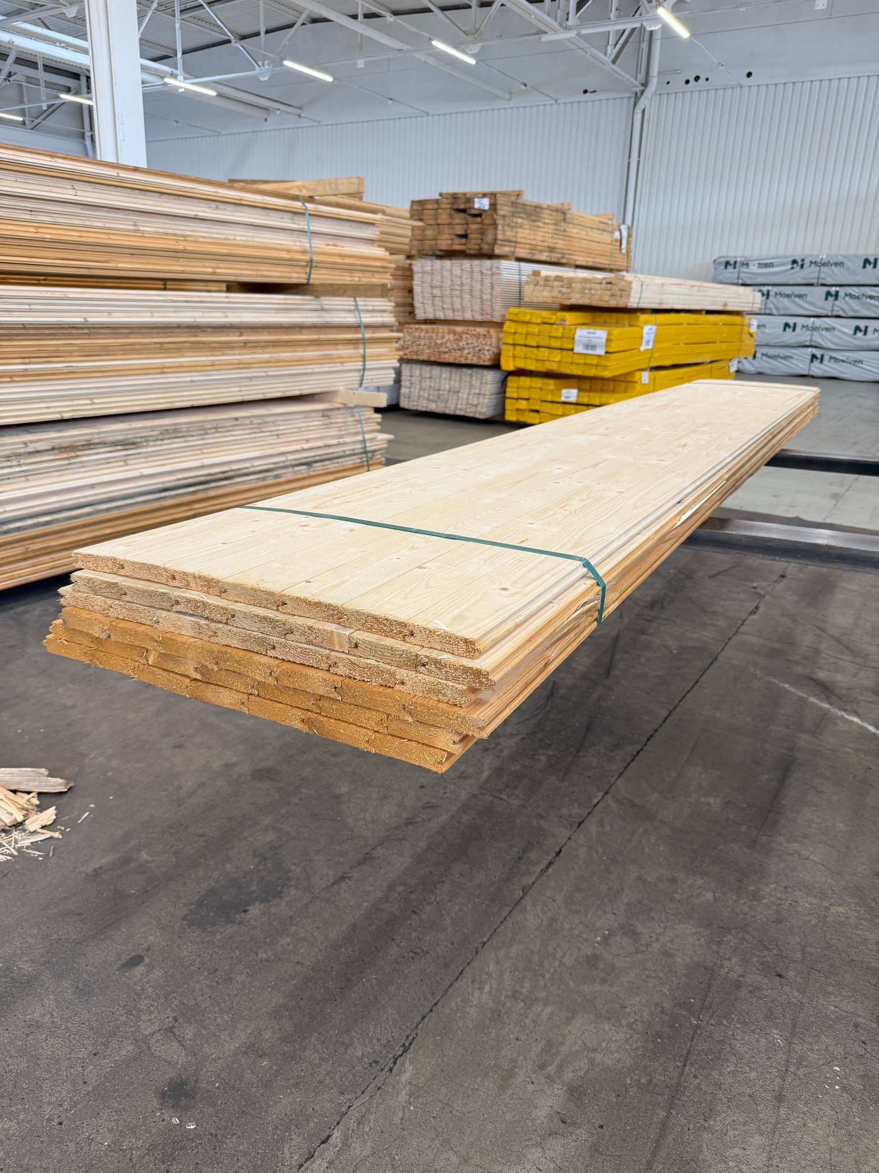 Parti Råspontluckor 20x540x3600mm 6st