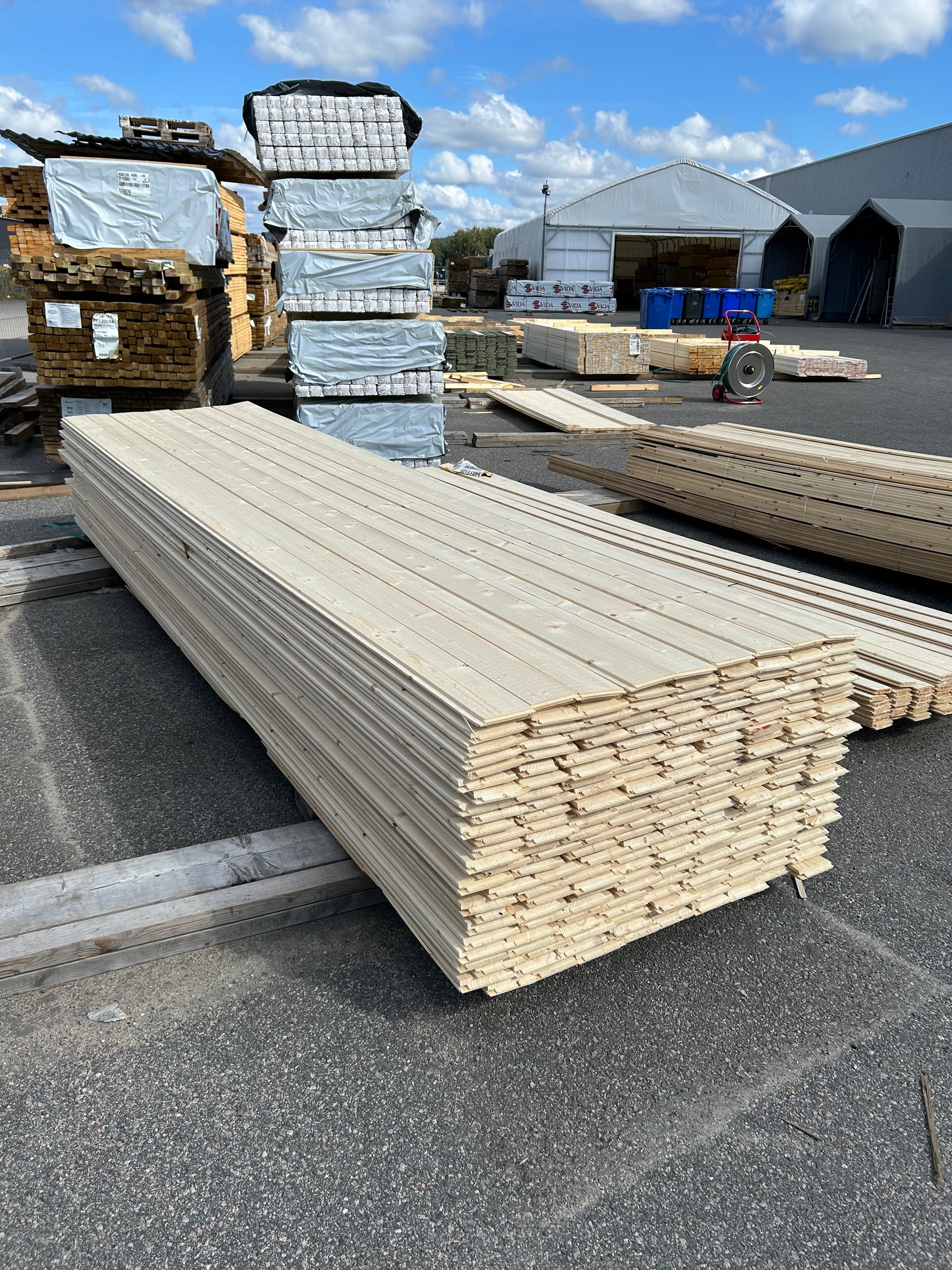Paket Enkelfasspont 22x120mm 4,20m 225st Obehandlad Gran
