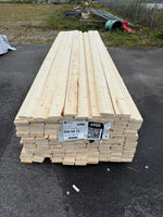 Parti Finsågade Brädor 22x120 mm – 3.60-4.80m (Andra sortering)