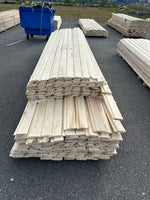 Paket Spårpanel 22x120 mm – 3,60–4,20 m (Andra sortering)