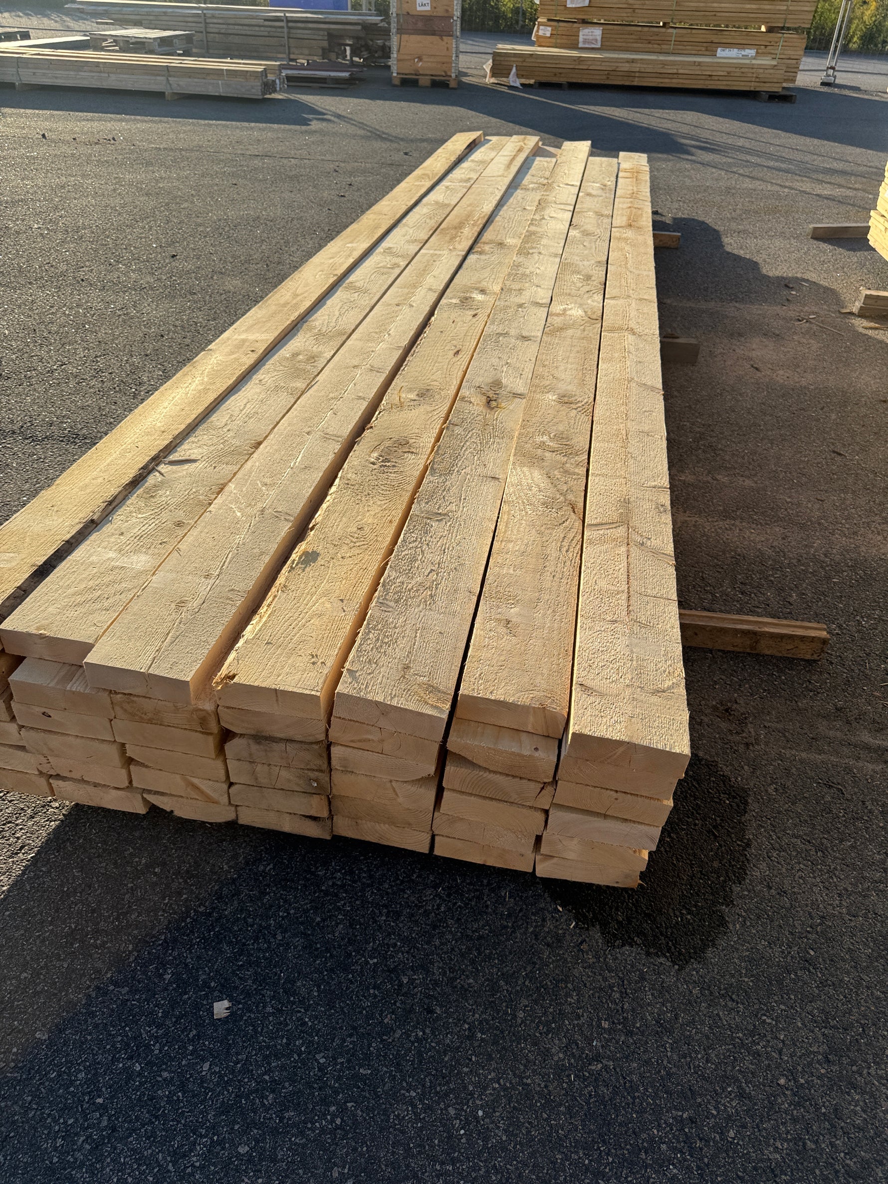 Paket Ohyvlade Reglar 50x150mm (4,20-5,40m) 42st Gran