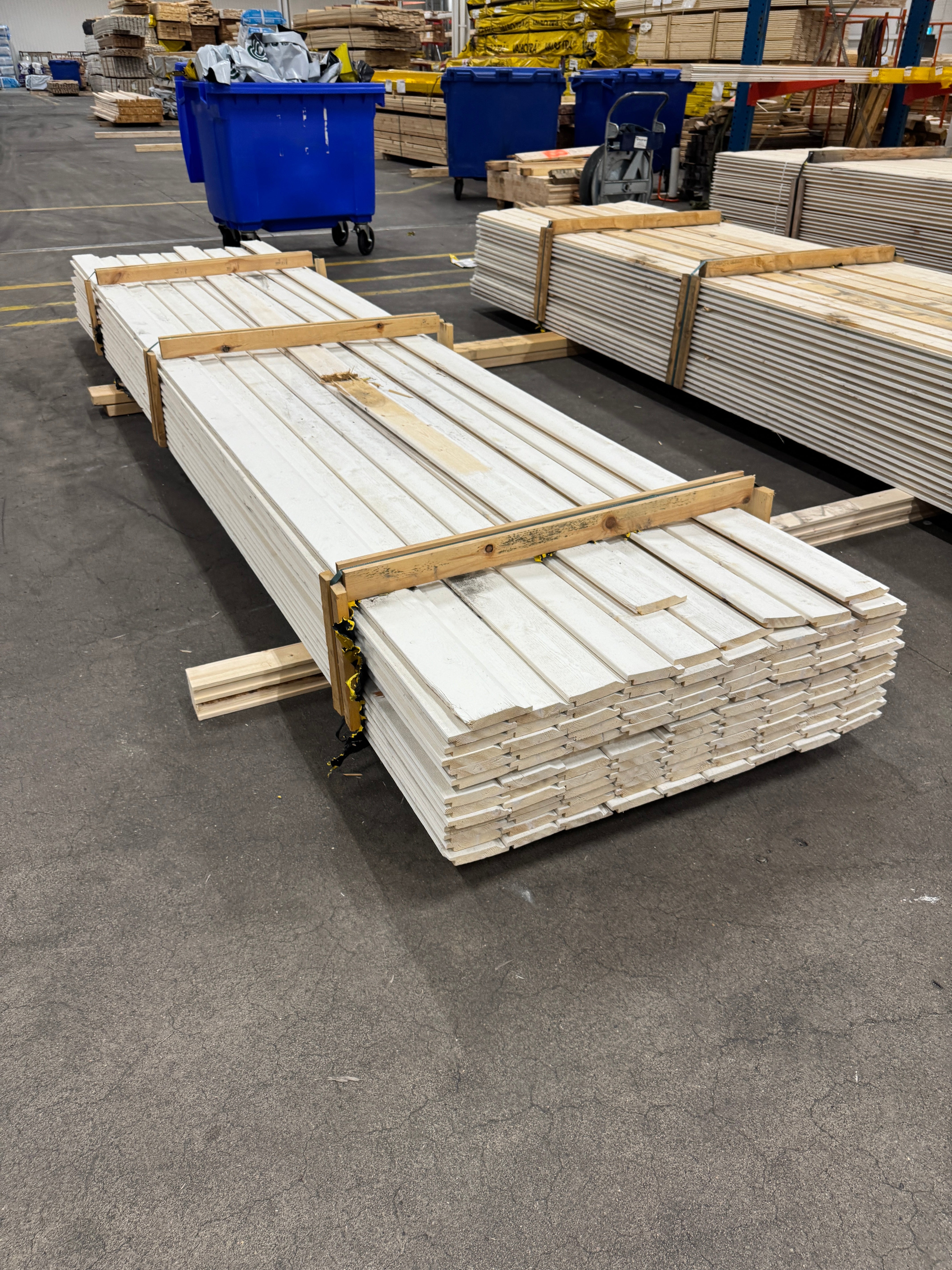 Paket Ytterpanel 22x120mm Vit – 111 st 4,20 m