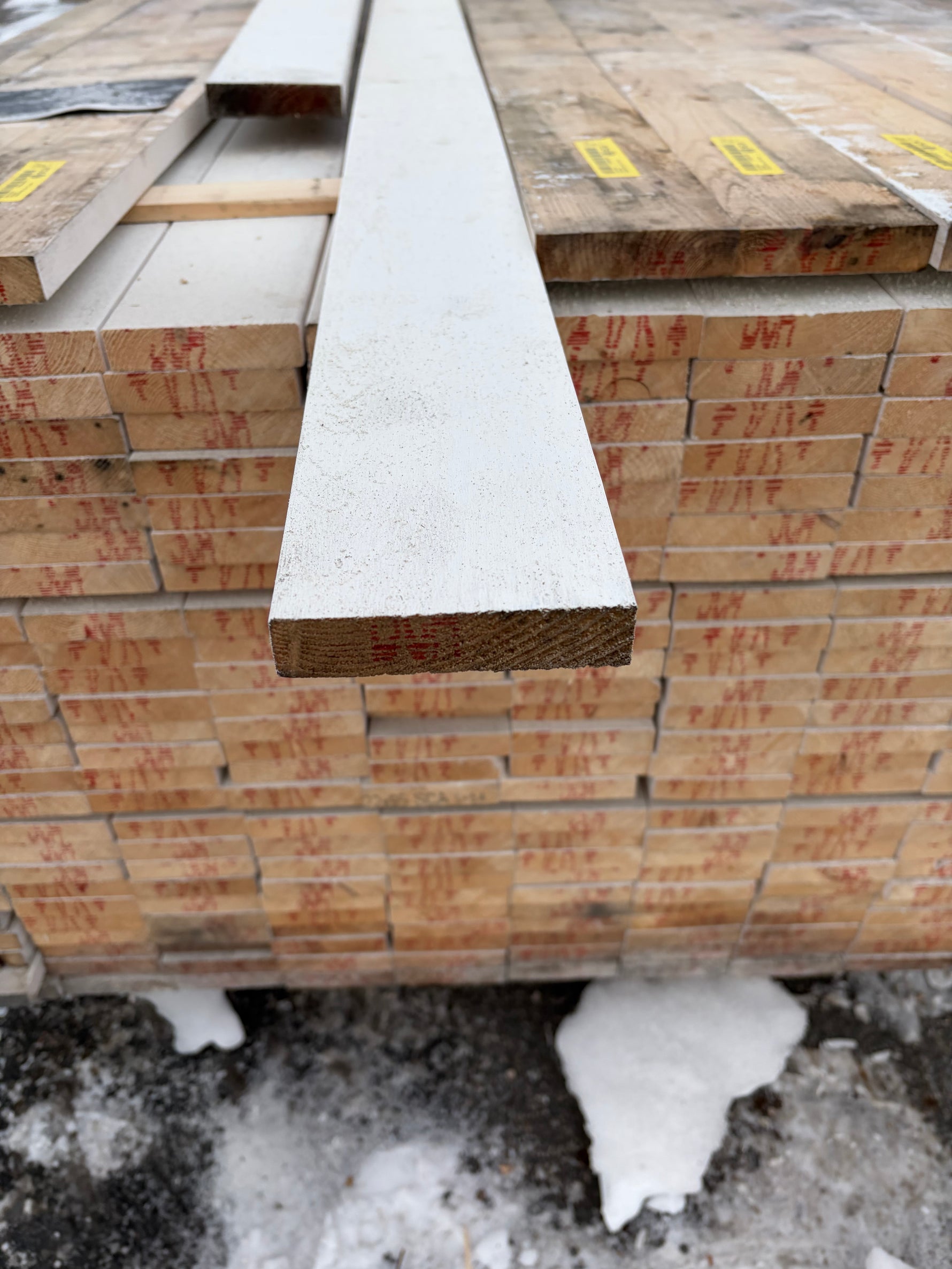 Paket 22x95 vit mellan 5.4 m 286 st väderbitet/mögel? - Spirec