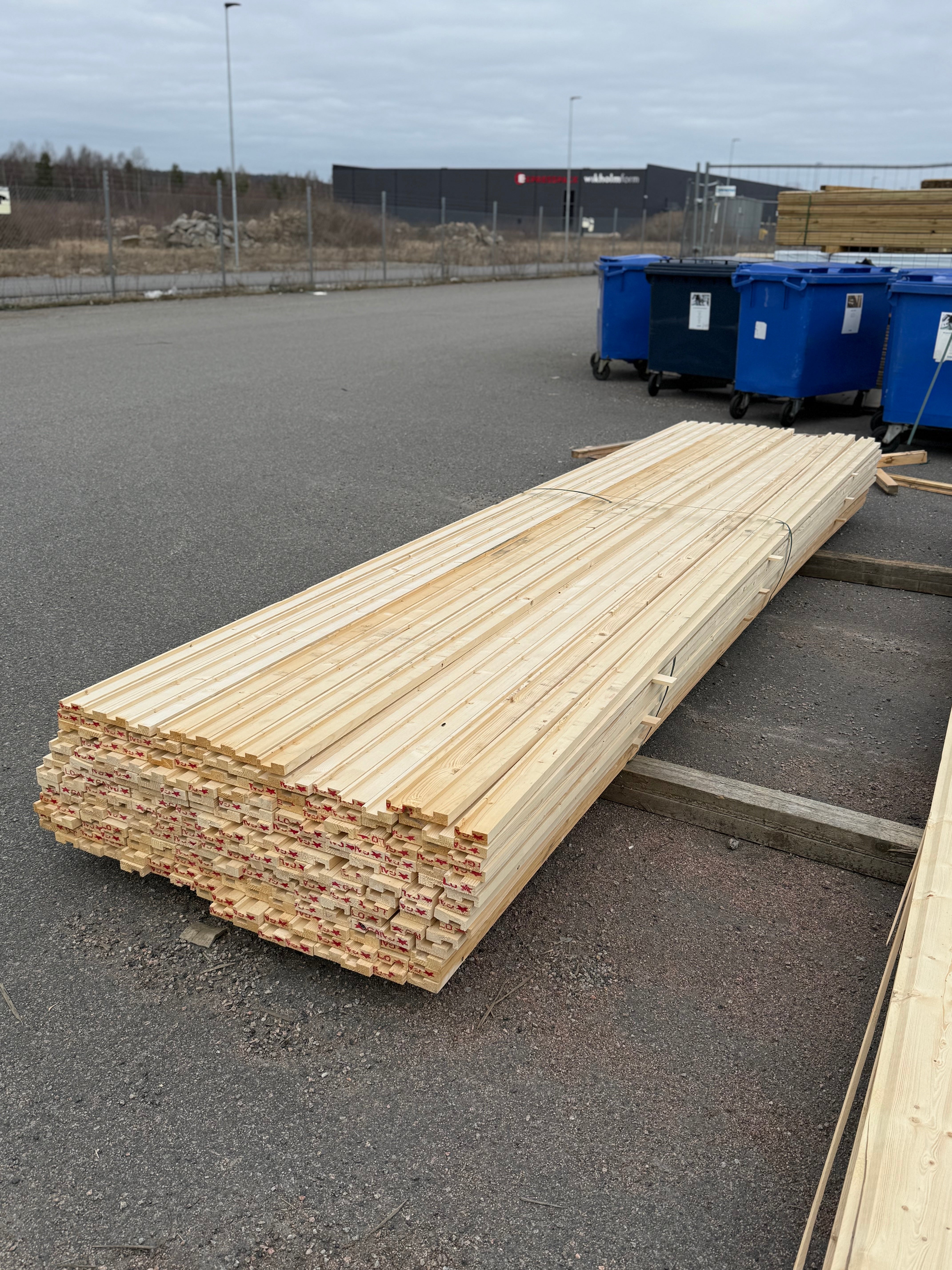 Paket 22x65mm Finsåg Salningsbräda 4.50m 220st - Spirec