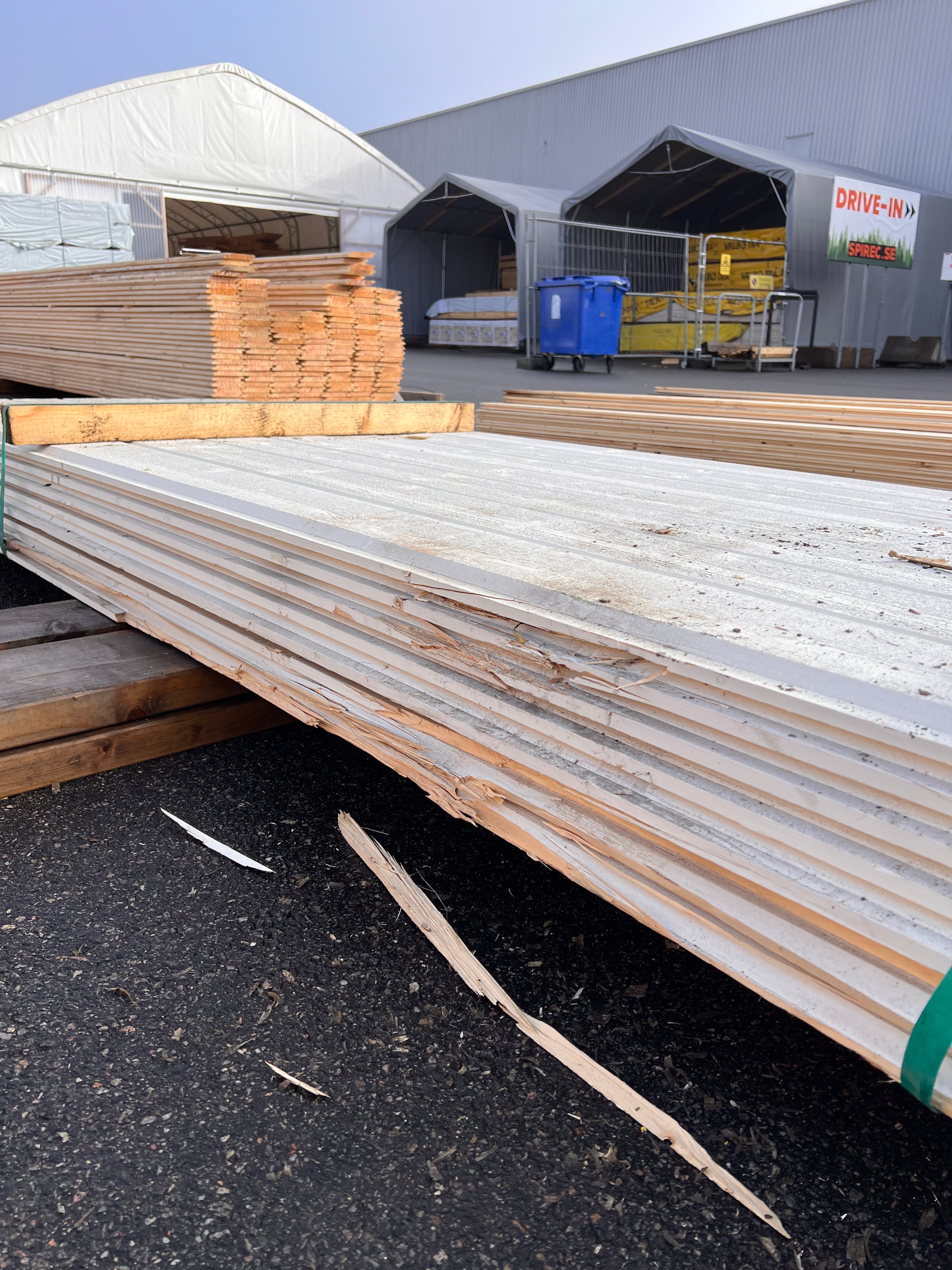 Paket enkelfas Fals Mellanstruken 22x145mm, 56st 5,40m