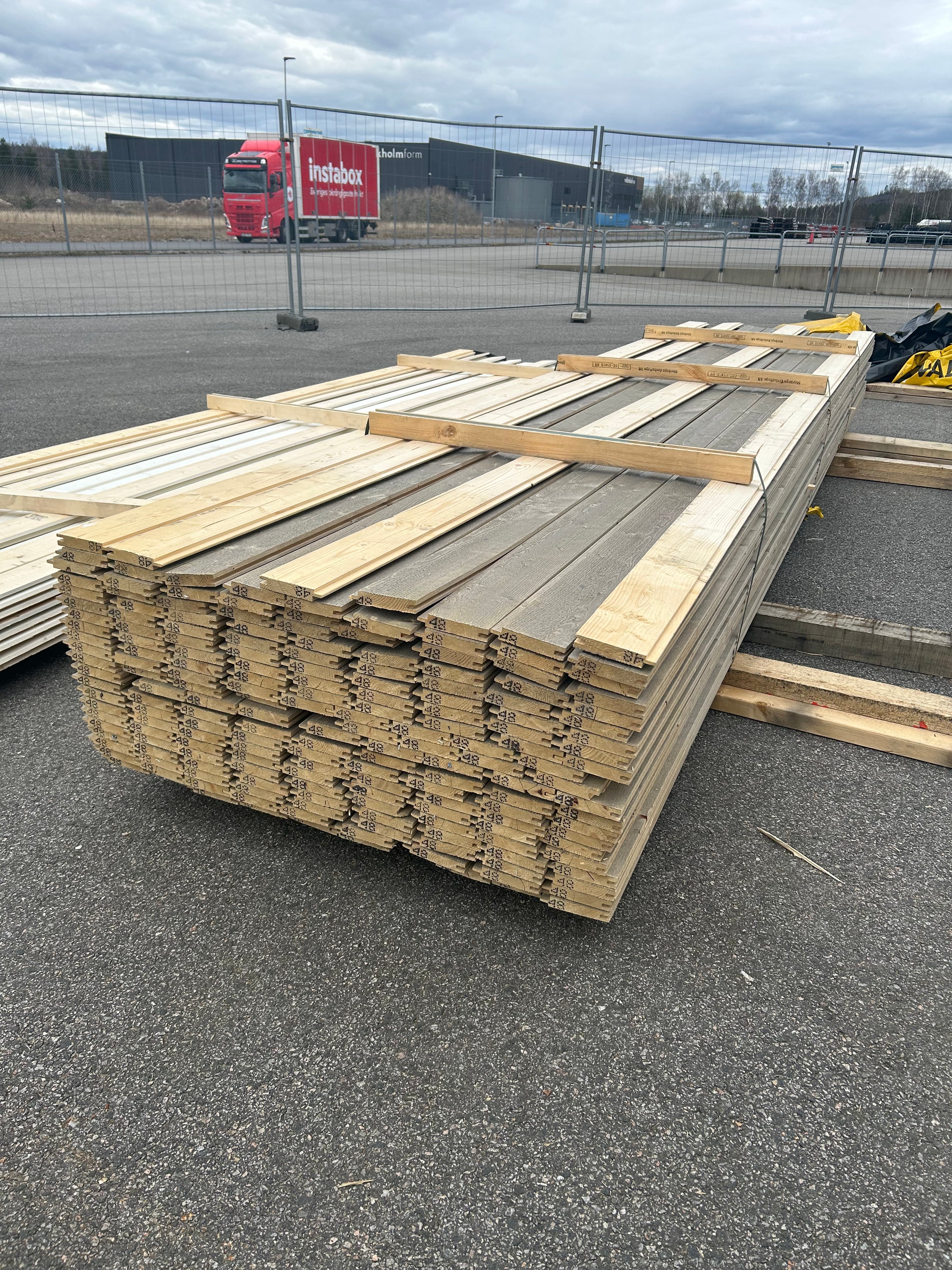 Paket Spårpanel 22x120 mm – 183 st (4,80 m)