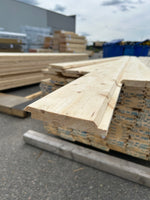 Paket Dubbelfas Halvspont 22x145mm 3.90m 175st Obehandlad