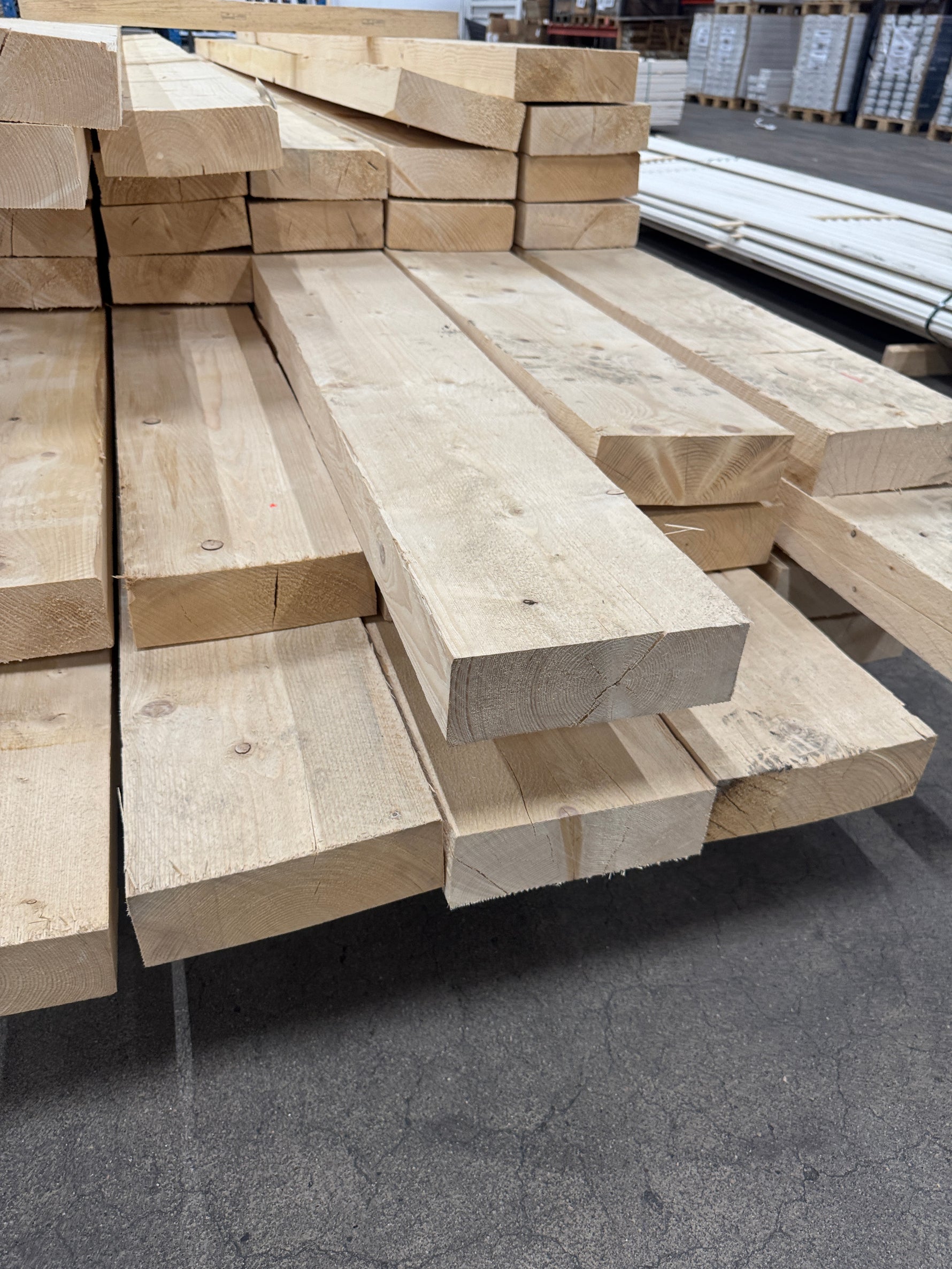 Paket Ohyvlade Reglar 75x225mm – 36 st Blandade längder