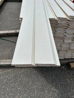 Enkelfas Halvspont 22x120mm, 3.60m Grundmålad Vit (Säljs per bunt/5st)