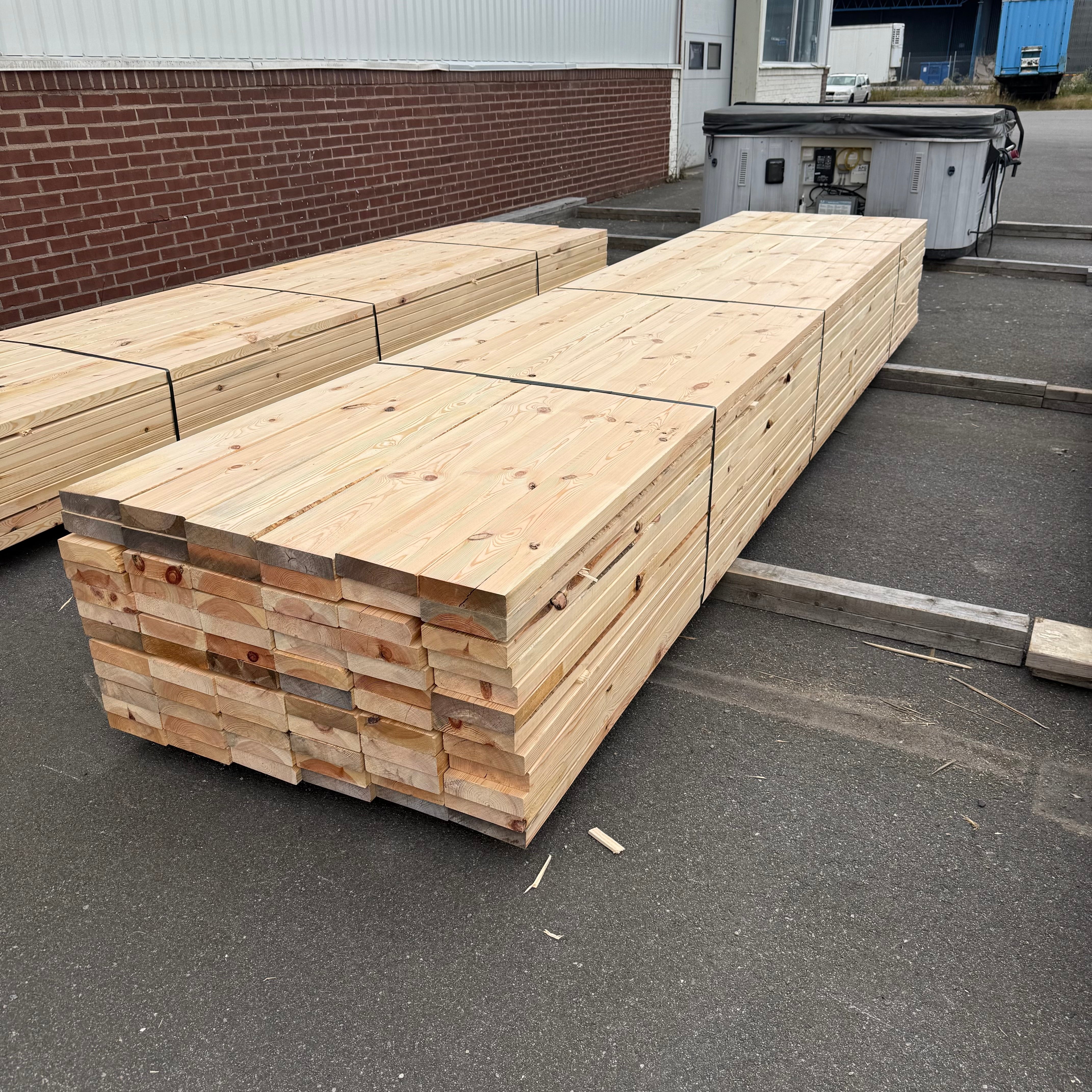 Paket Reglar 45x170mm – 72 st (4,80 m, furu)