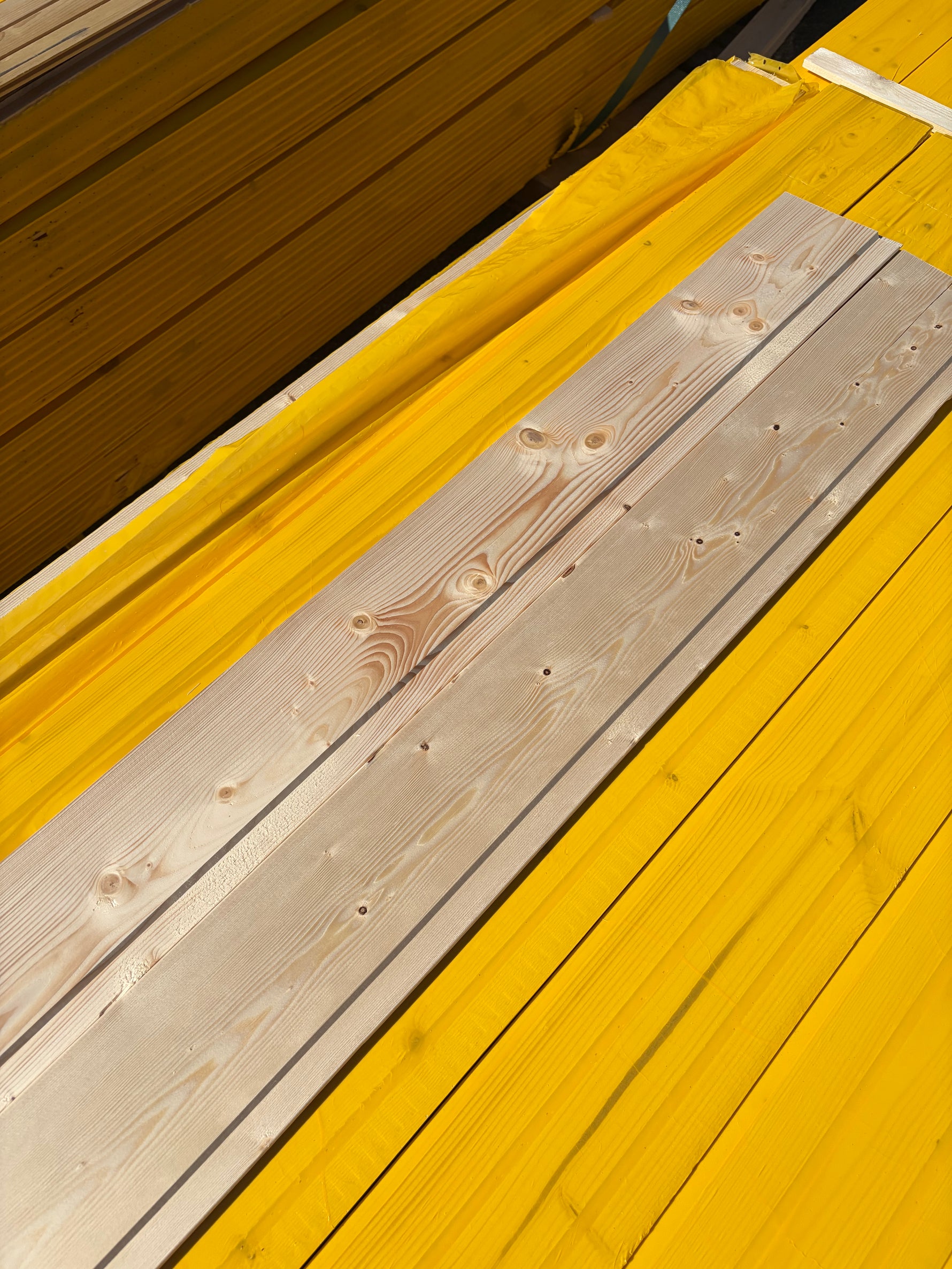 Parti Spårpanel 13x120mm Gran, 184kvm 3.60–4.80m (Sekunda)