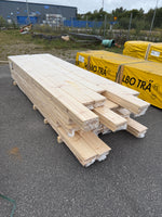 Parti Furugolv Borstad Ljusgrå Ekonomi 25x160 mm – 56,64 m²