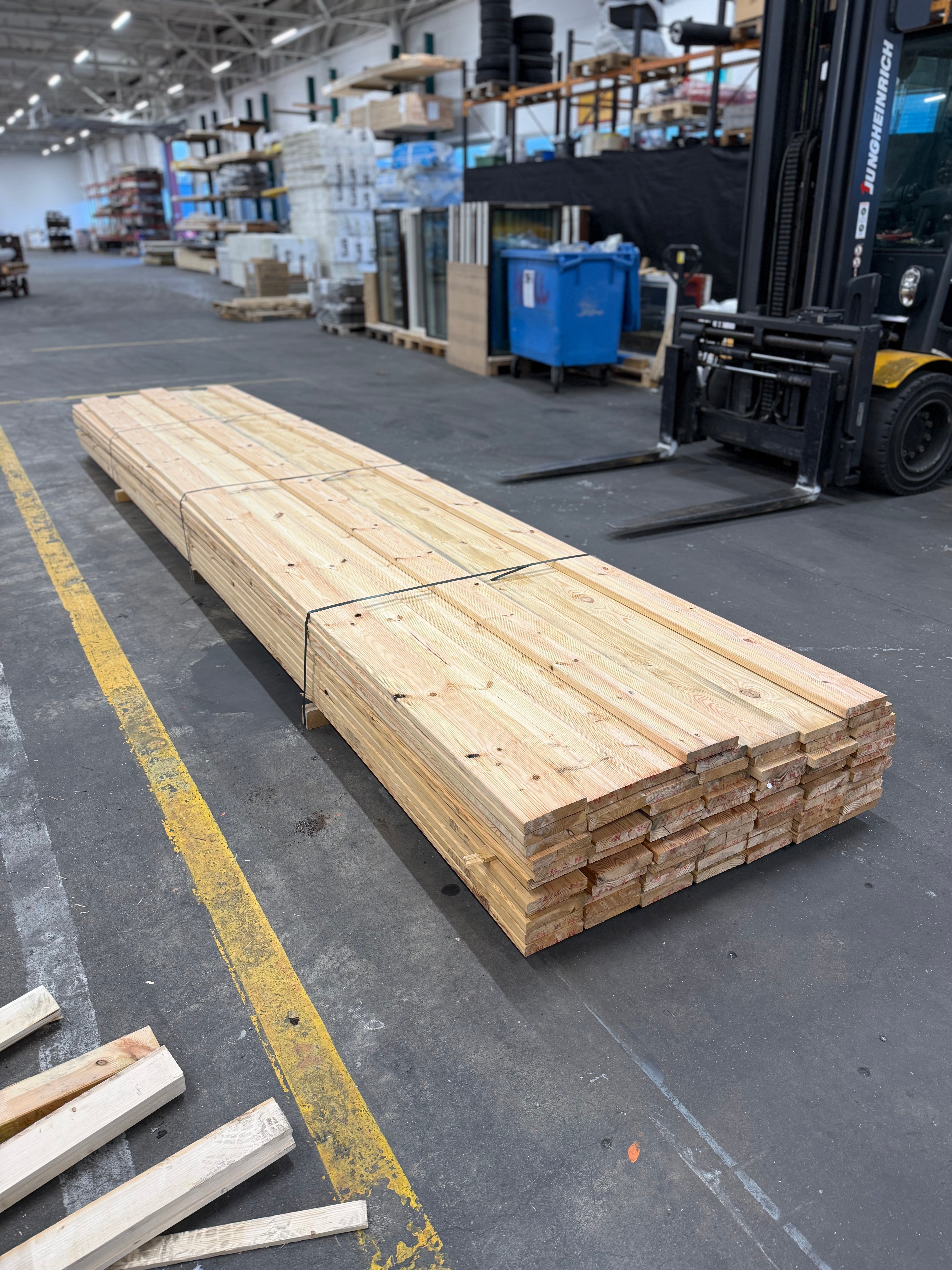 Paket Rillade Brädor 27x145mm 5.10- 73st (Furu) B- sortering