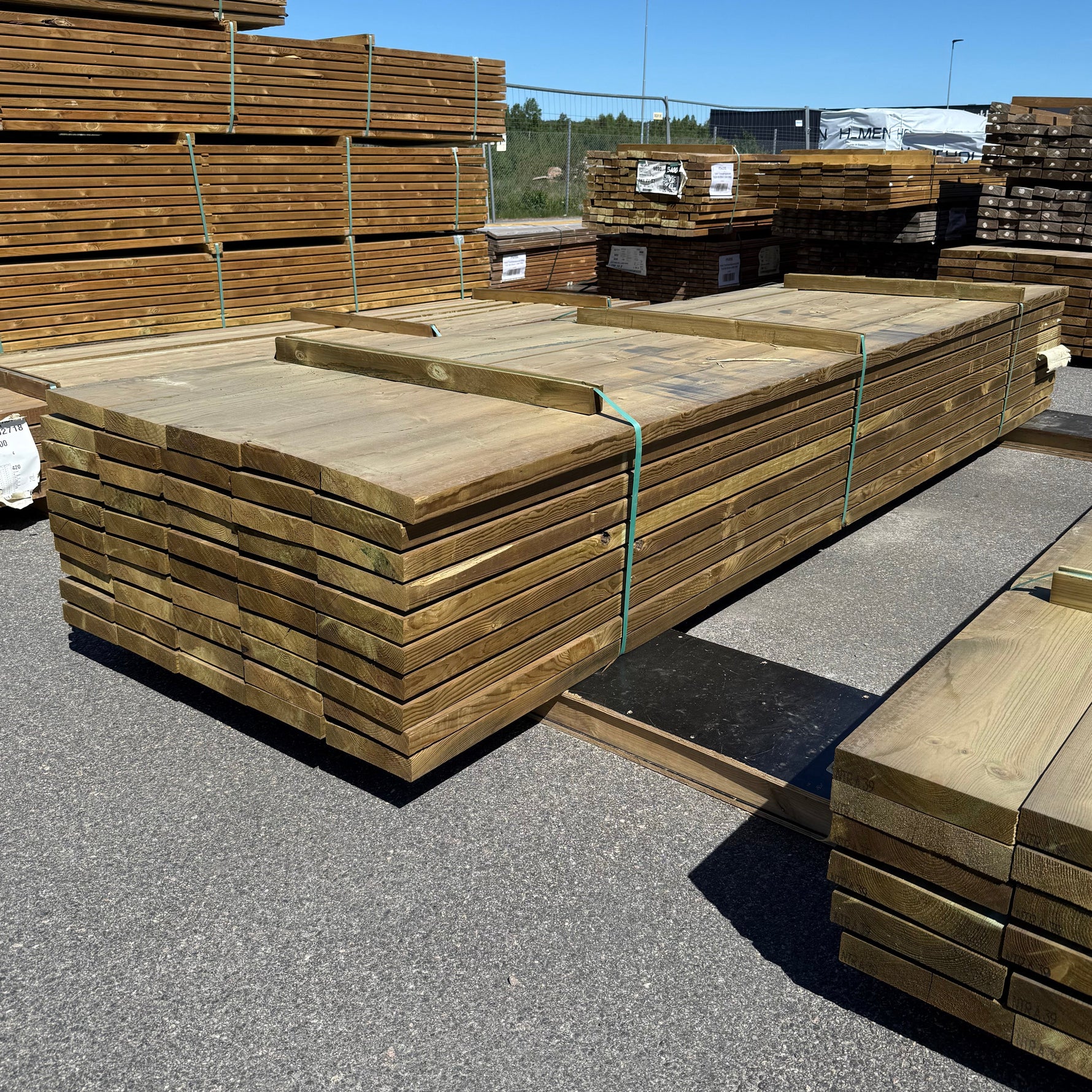 Parti Tryckimpregnerade Reglar 45x220mm 3.90m 50st NTR A
