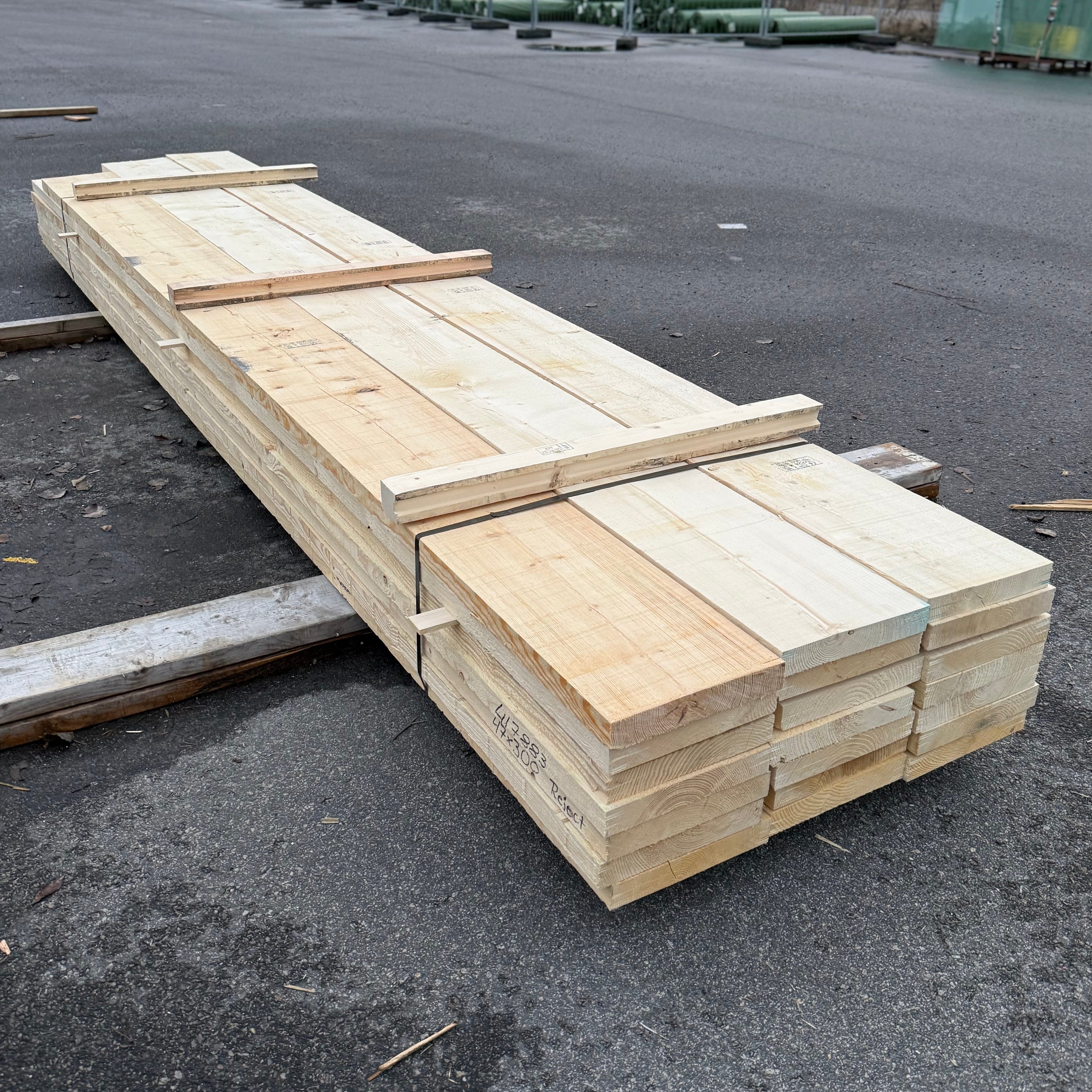 Paket Ohyvlade Reglar 47x300mm, 21st 4.5–4.8m