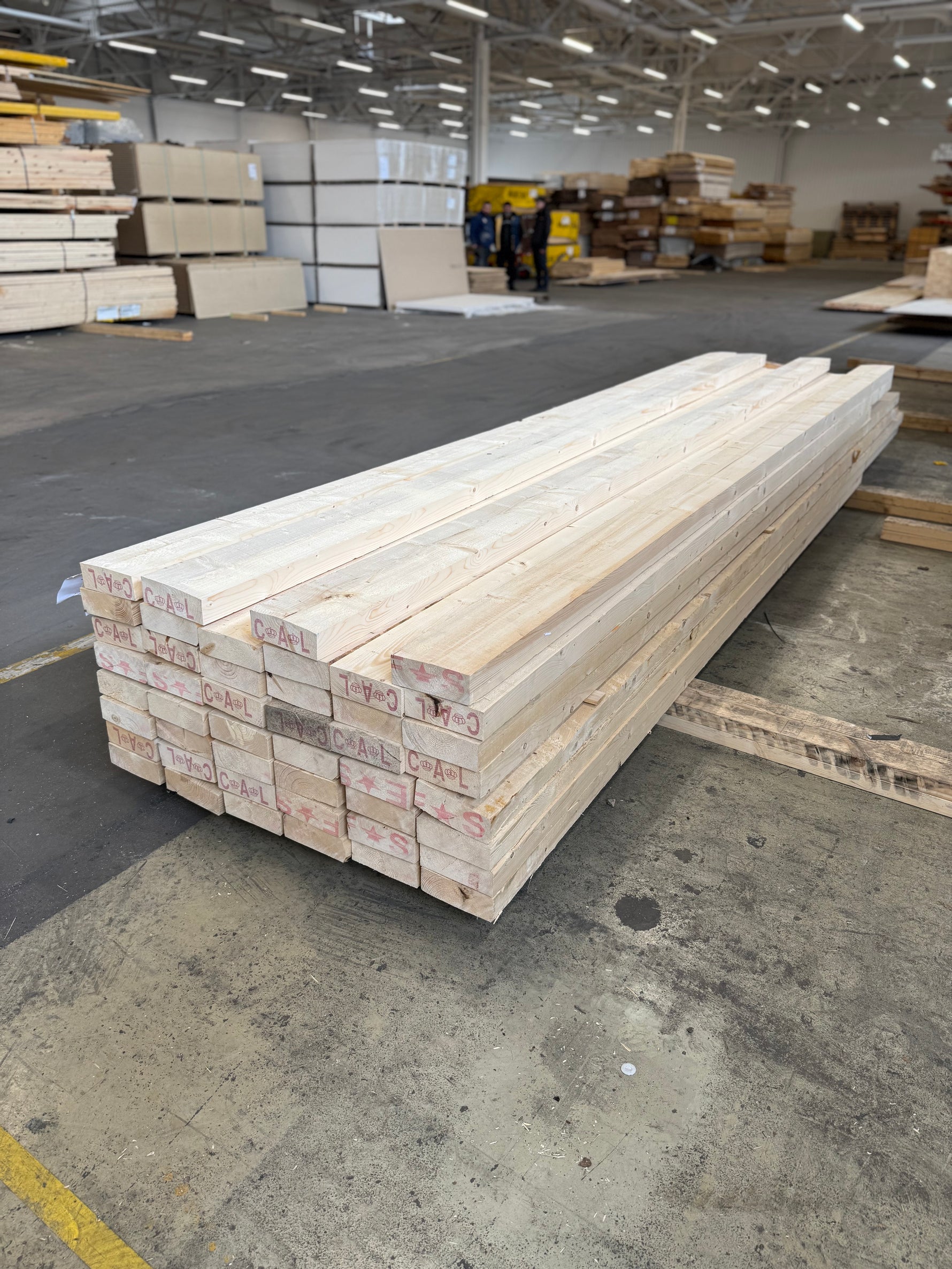 Paket Ohyvlade Reglar 63x175mm, 46st 3,9–5,1m. - Spirec
