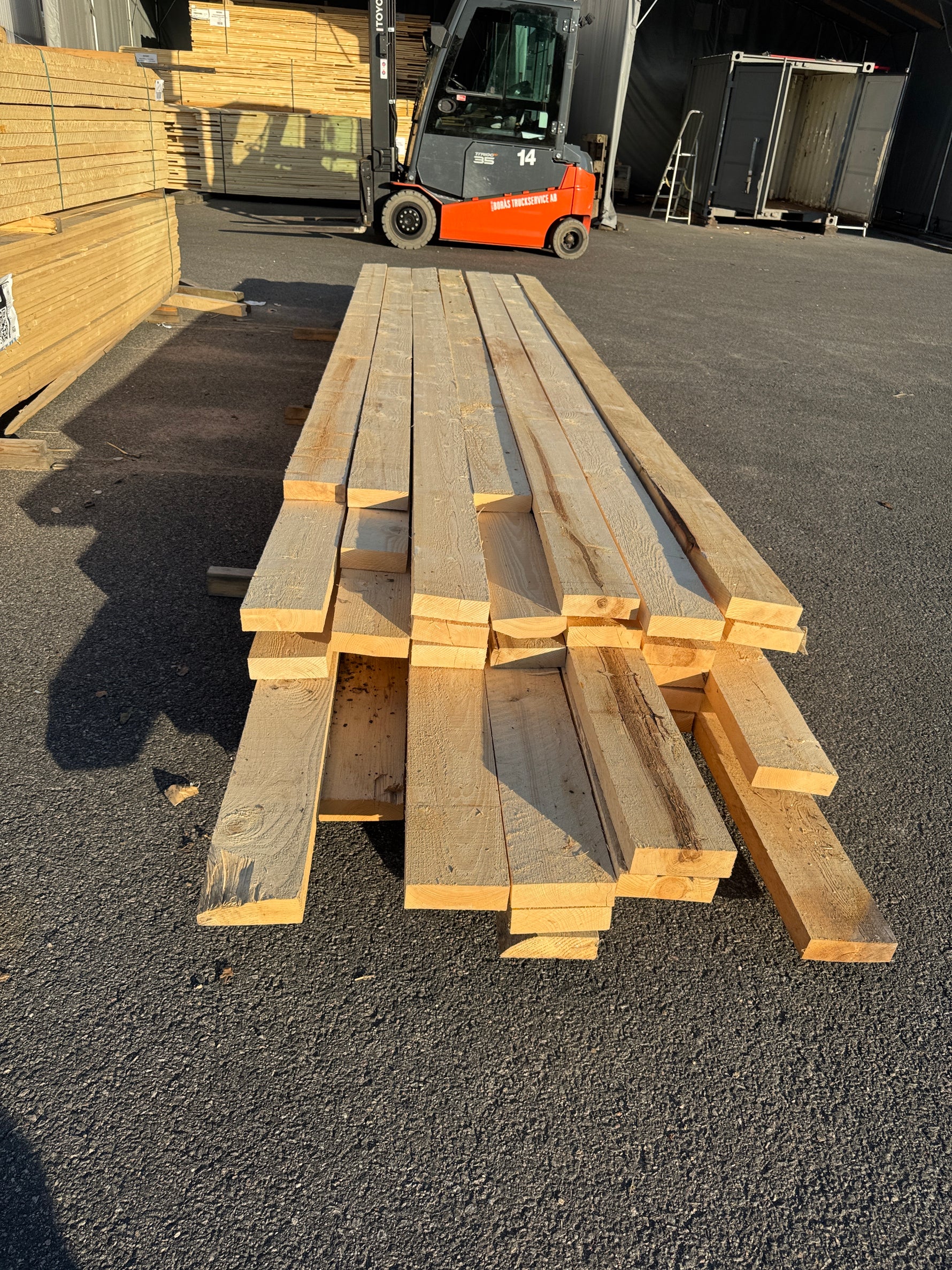 Paket Ohyvlade Reglar 50x150mm (4,20-5,40m) 42st Gran