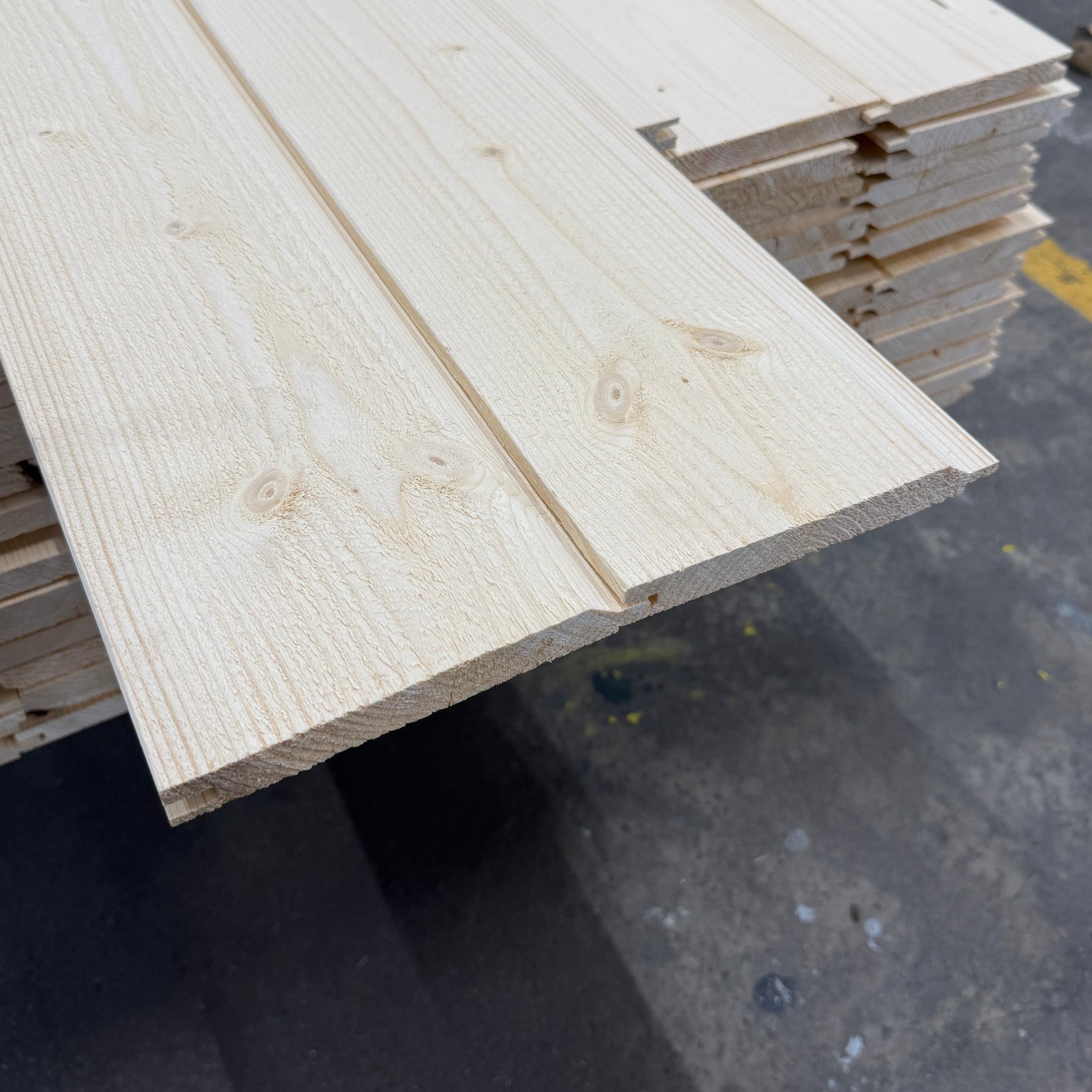 Paket Spontpanel 21x170mm 4.80m 90st (Obehandlad) - Spirec