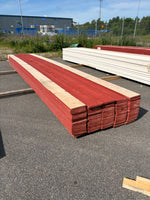 Paket Finsågade Brädor 22x195mm, 77st 5.40m Grundmålad