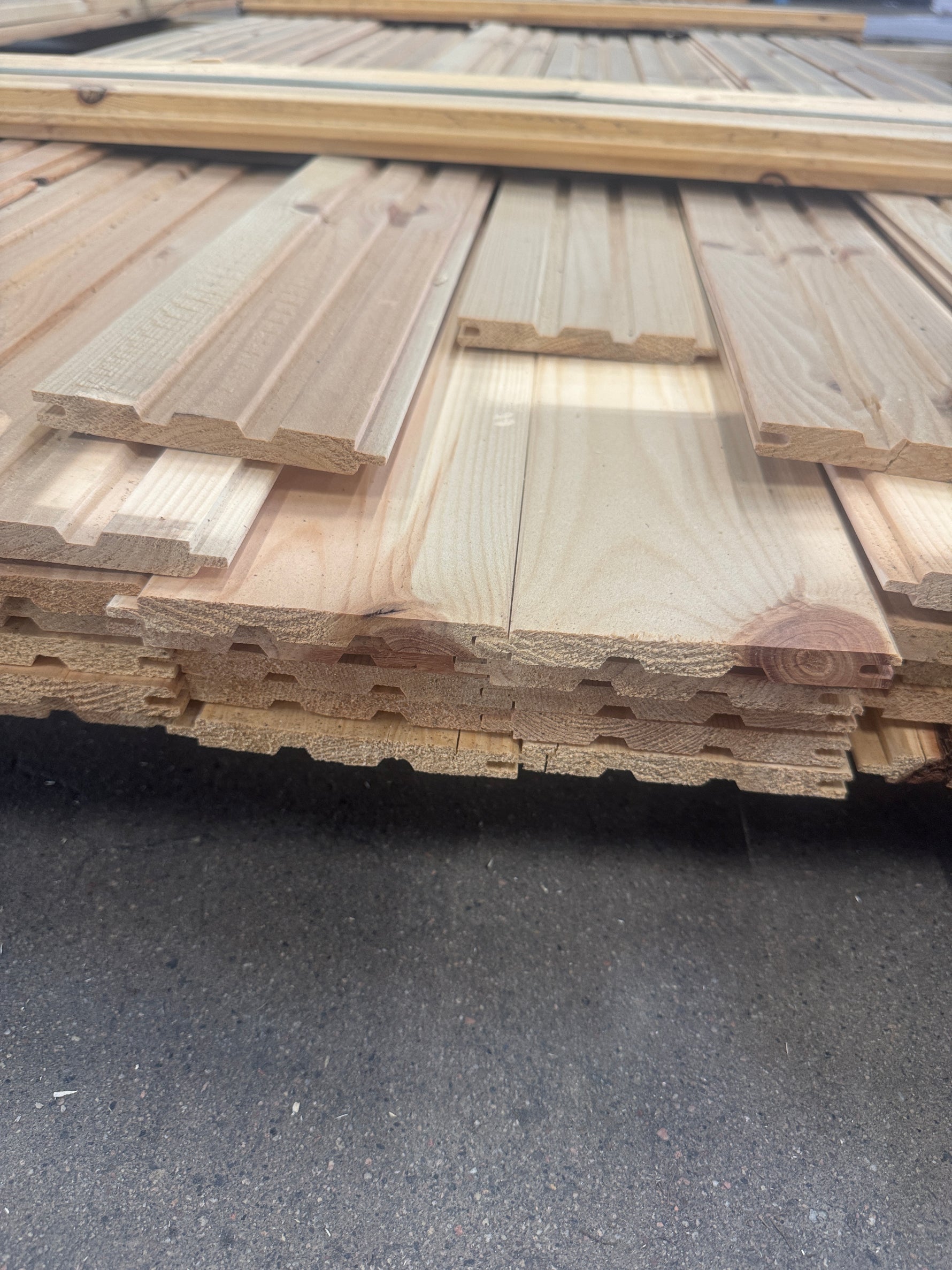 Paket Panel 10x120 mm 3,60–4,80 m – 58 st B-sortering
