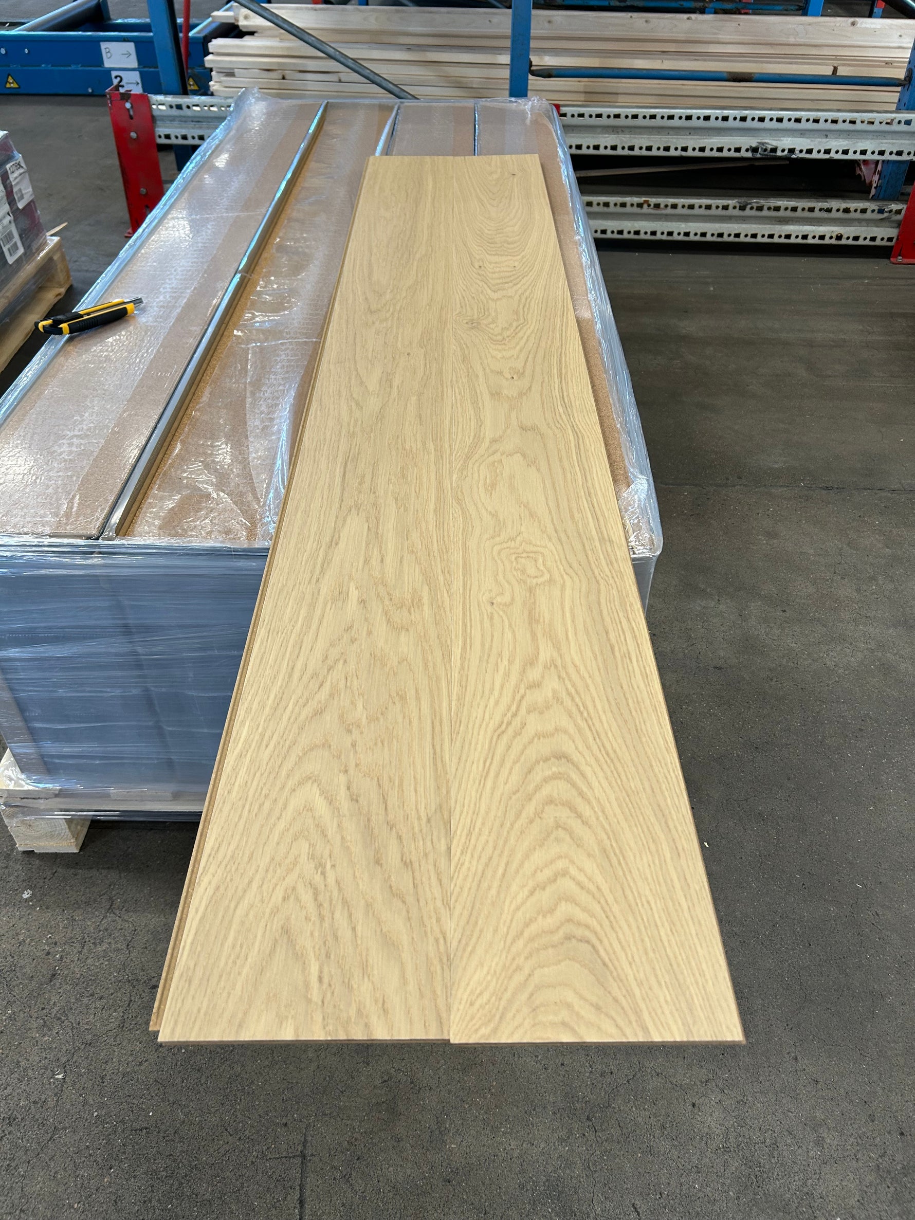 Parti Parkettgolv Ek Nature Raw Maxwood, XL S Class 2 -42 kvm