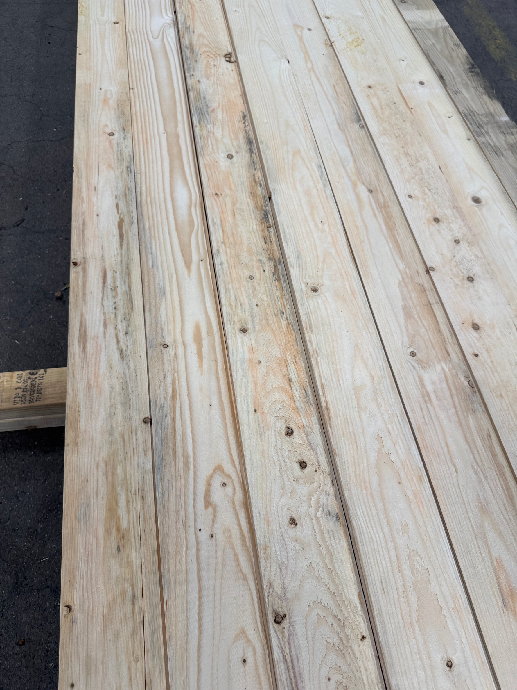 Paket Utsorterad Råspont 20x120mm 3,00–3,30m – 54 st